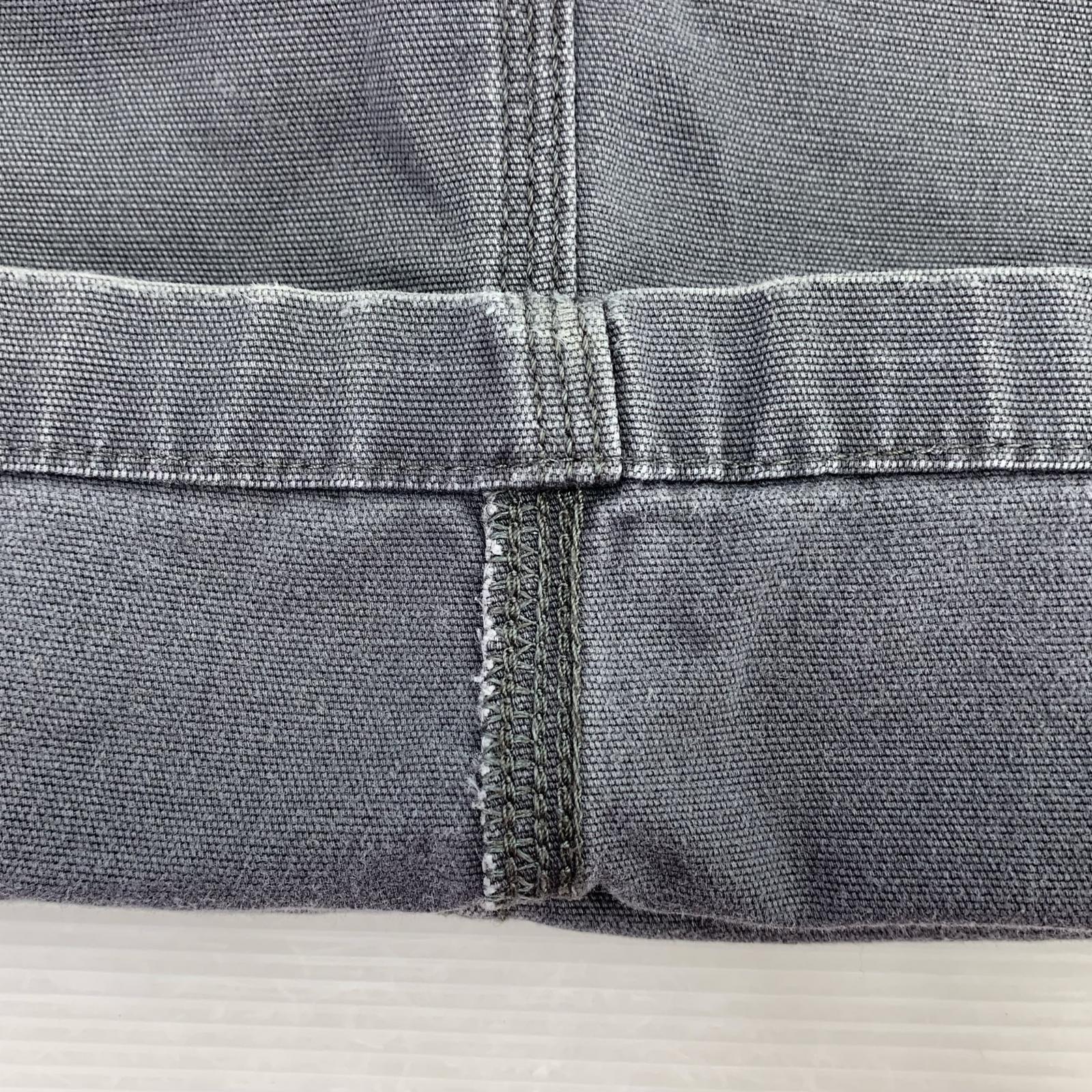 デニムパンツ RELAXED FIT ダメージワークパンツ 40×30 グレー