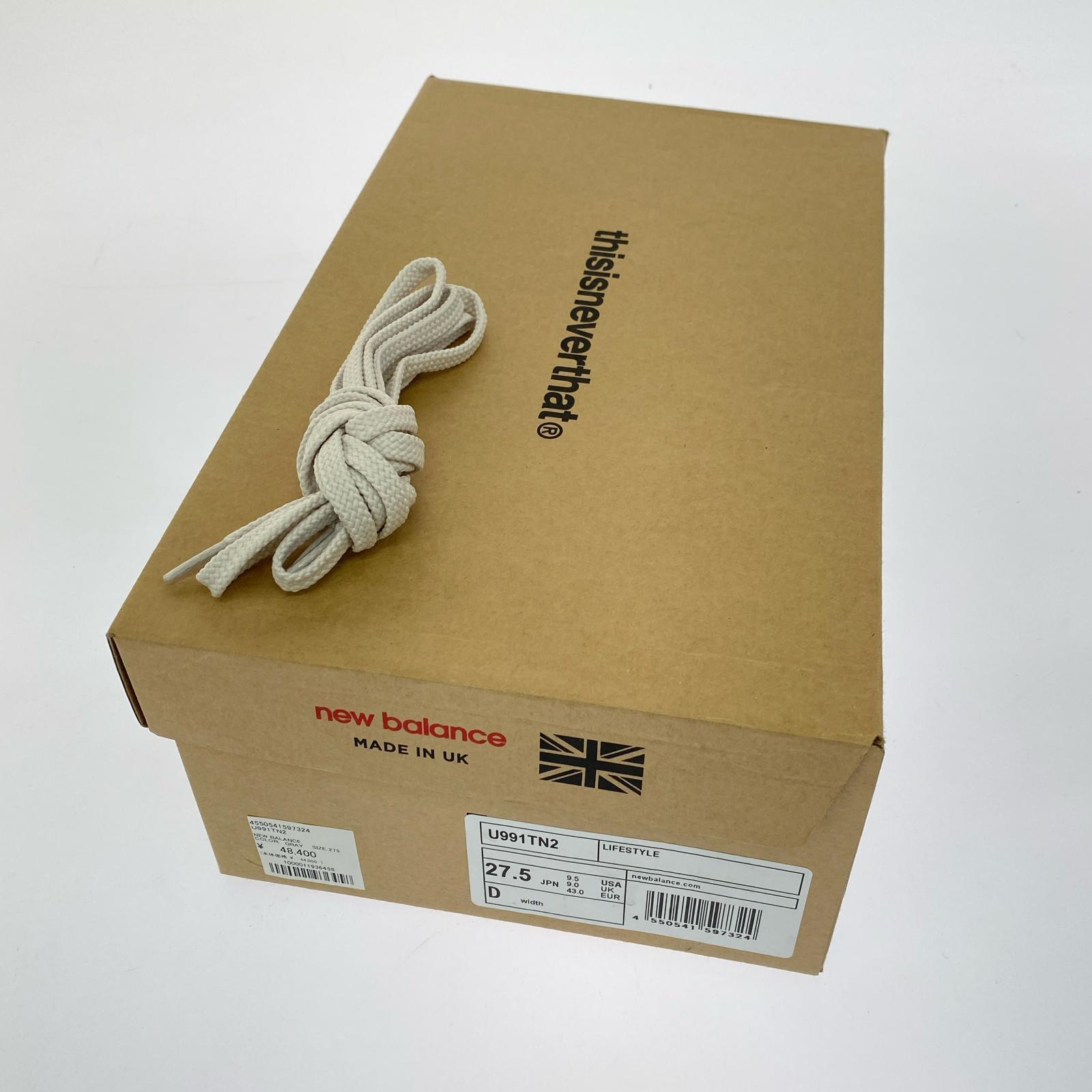 スニーカー thisisneverthat U991TN2 (27.5cm)