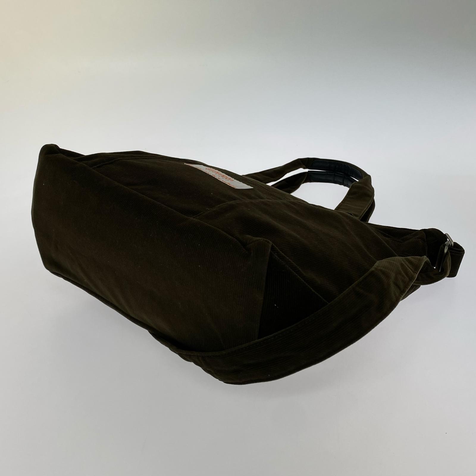 ショルダーバッグ ×B:MING by BEAMS 2way コーデュロイ ブラウン