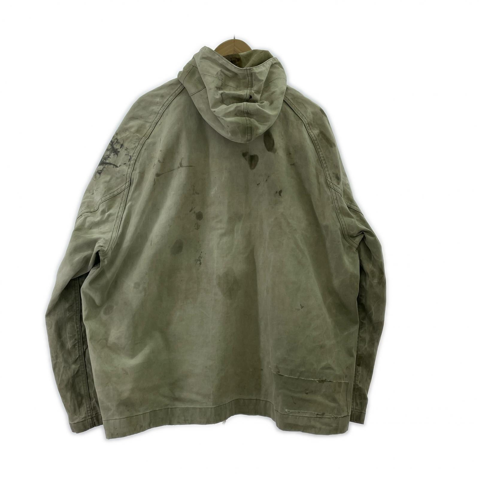 ミリタリージャケット 40s U.S.NAVY N-2 デッキレインパーカー フック KHK カーキ