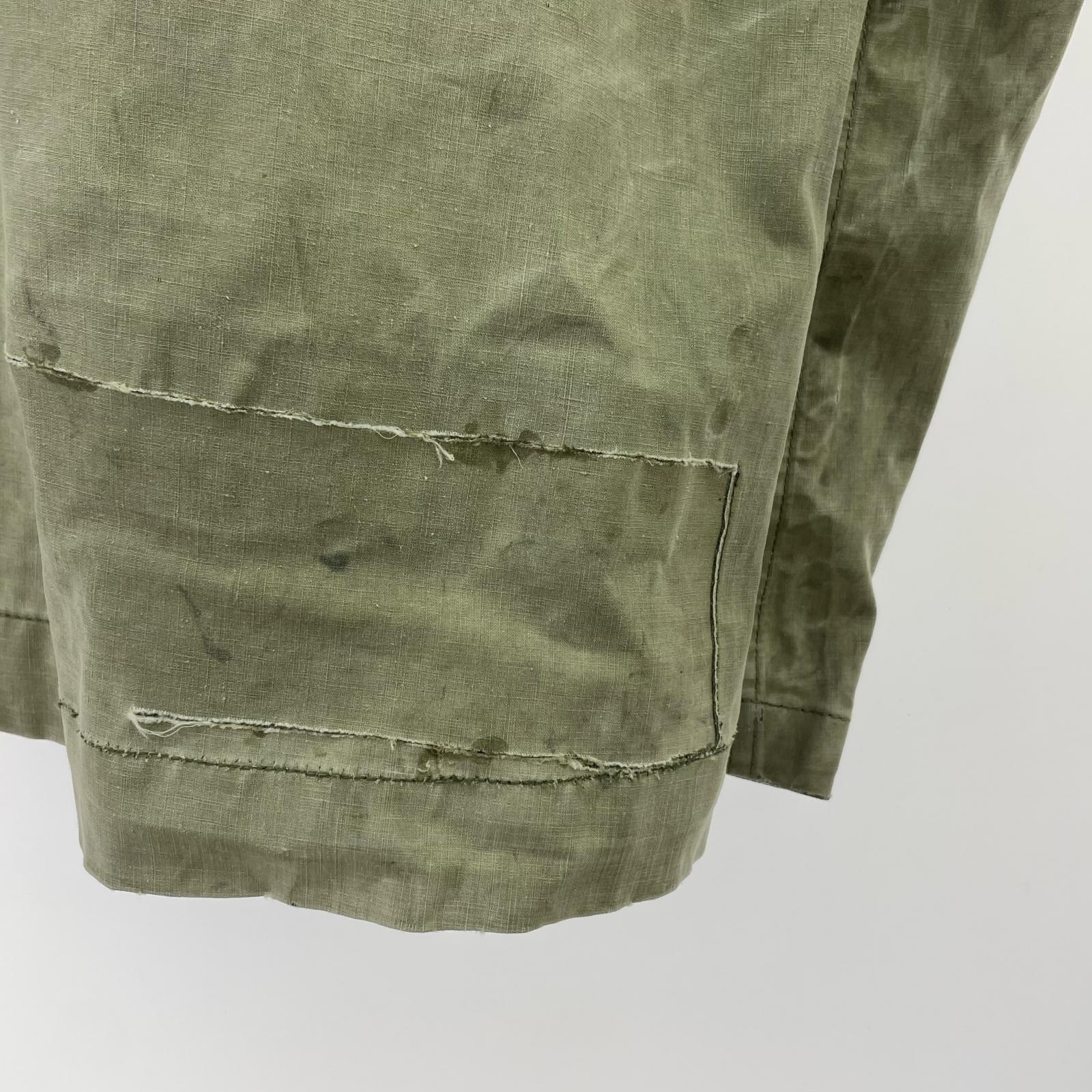 ミリタリージャケット 40s U.S.NAVY N-2 デッキレインパーカー フック KHK カーキ