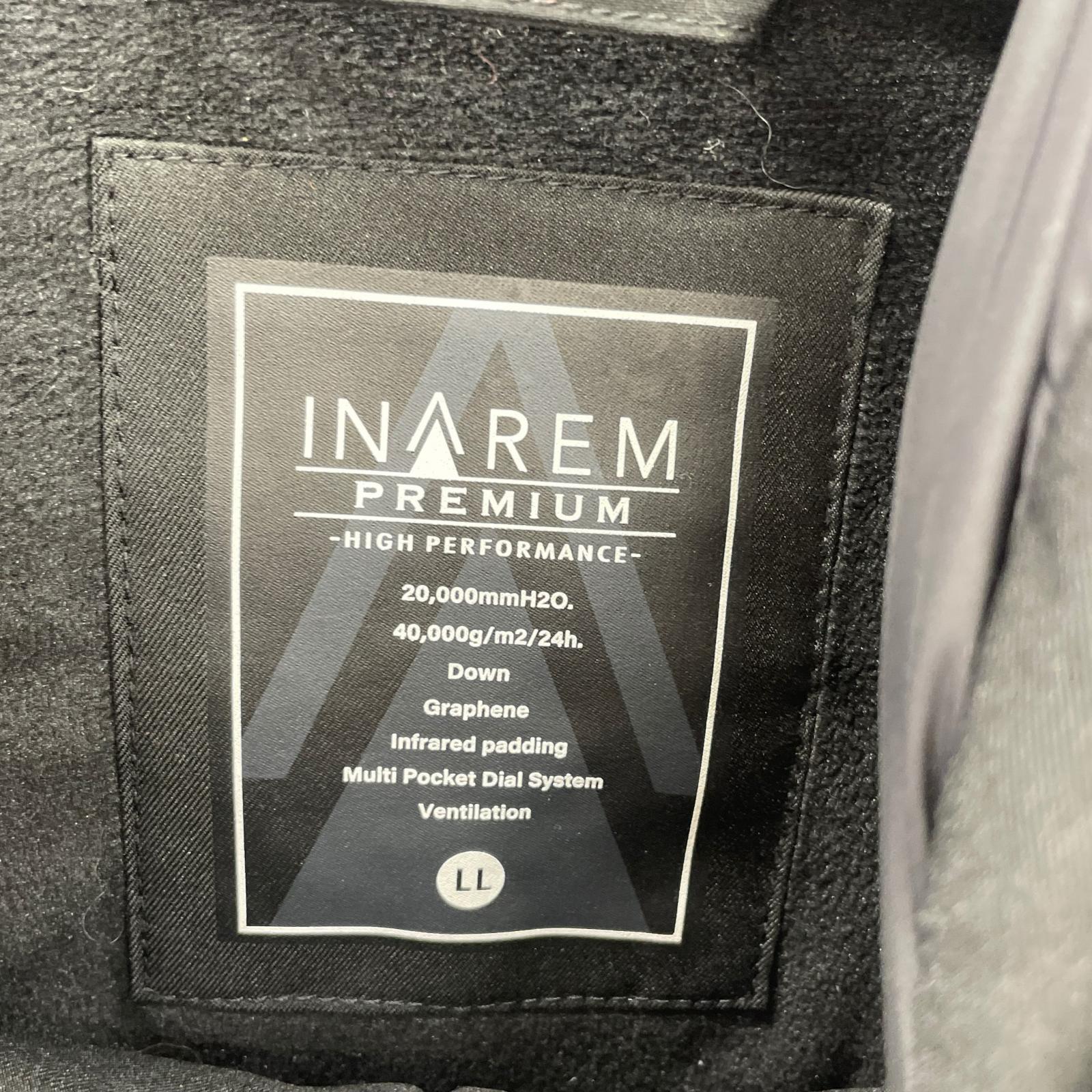 ダウンジャケット INAREM NRP1001 (LL) LL ブラック