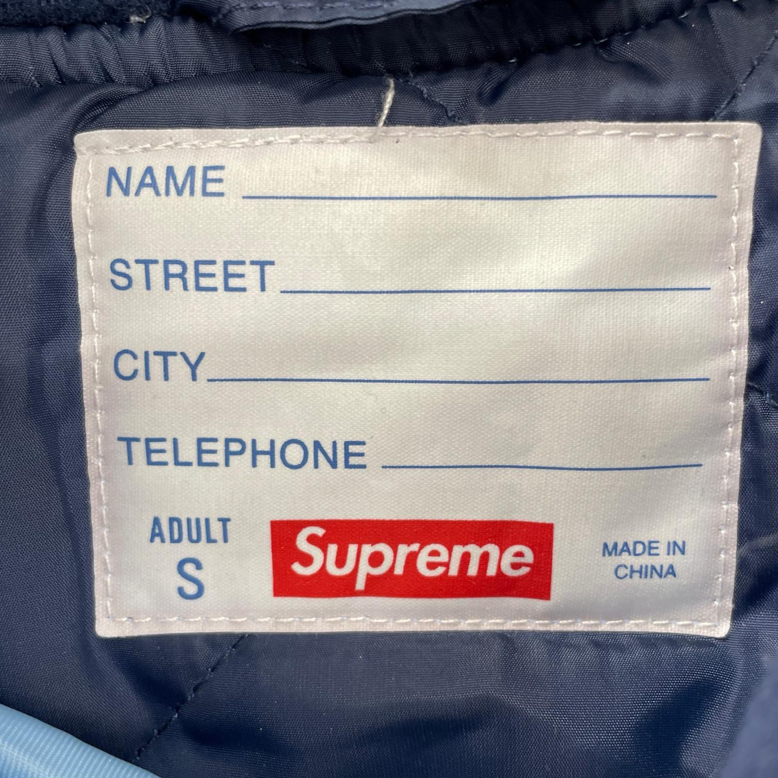 ジャケット 24SS Hooded Stadium Jacket 青 S S ブルー