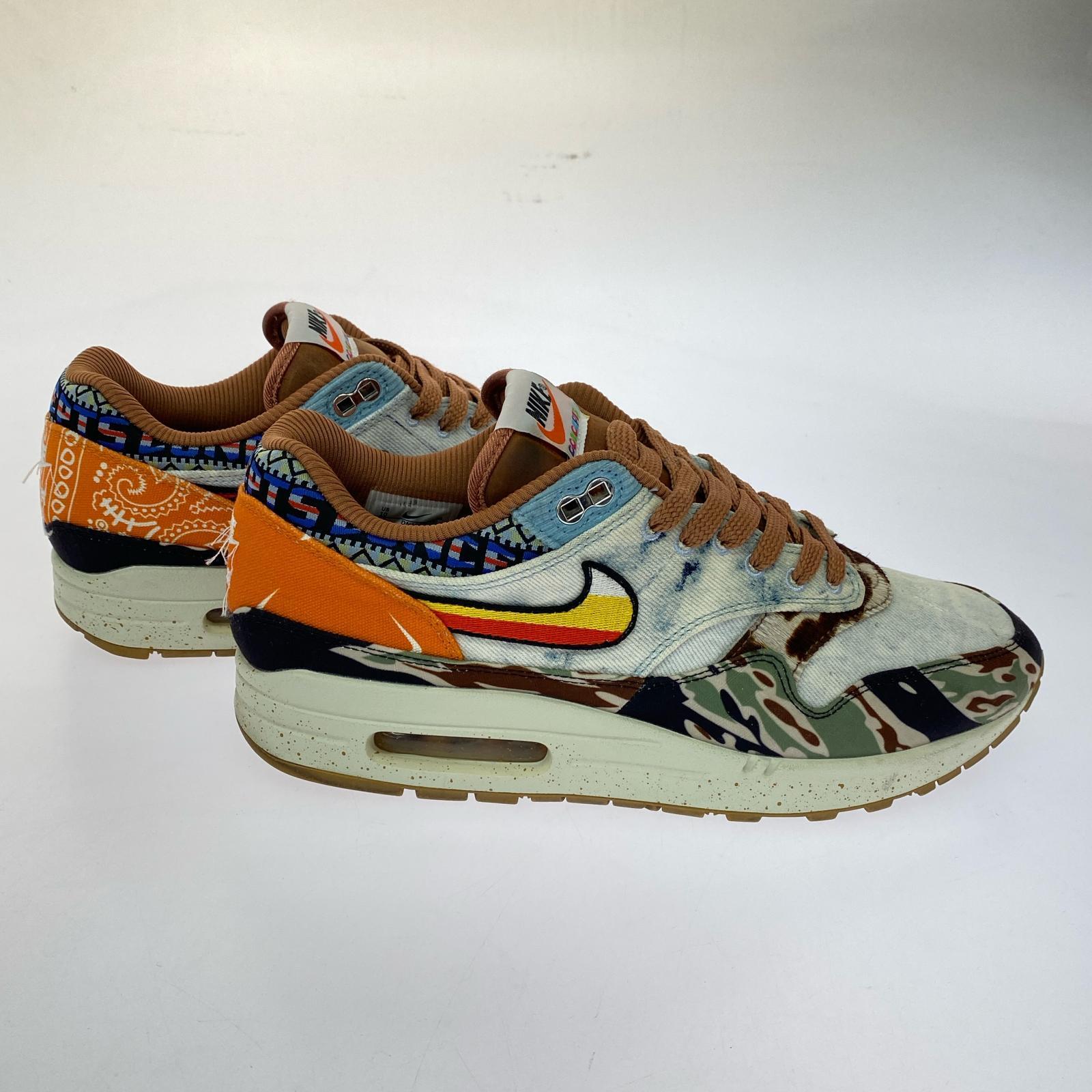 スニーカー NIKE×Concepts AIR MAX 1 SP スニーカー 28.0 マルチ 28cm (US10 UK9 1/2 EU46)