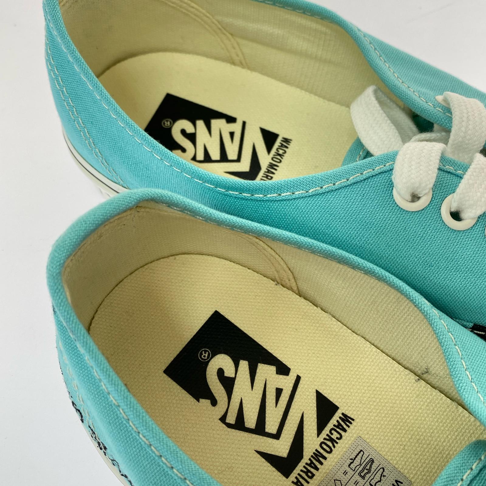 スニーカー WACKO MARIA×VANS Lx Authentic 44 スニーカー 26.0 サックス 26cm (US8 UK7 1/2 EU42)
