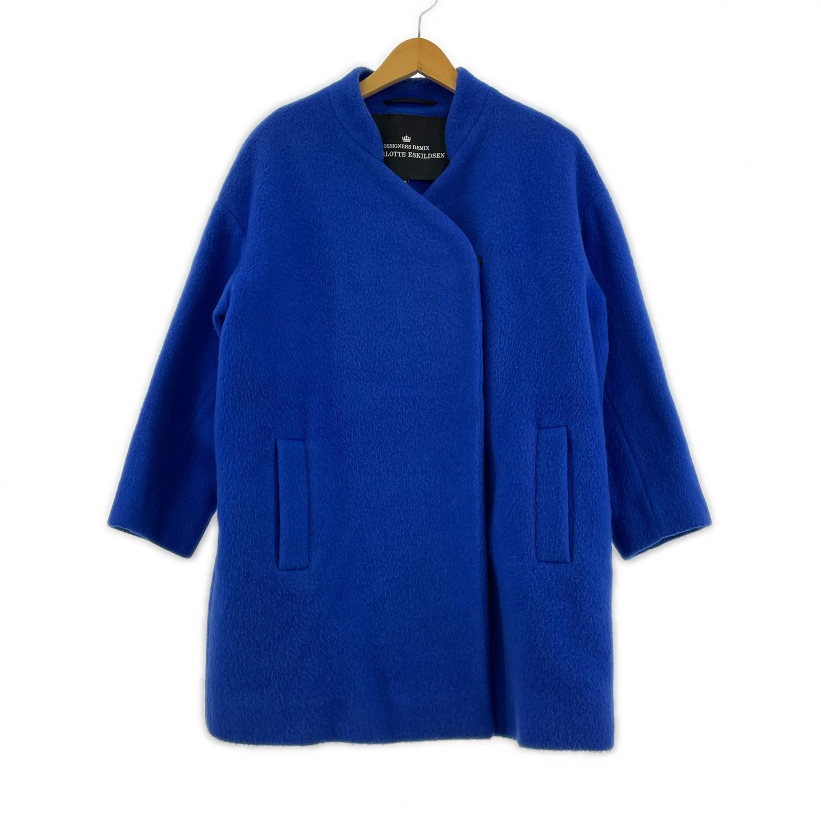 ジャケット CHARLOTTE ESKILDSEN コクーンコート 36 ブルー