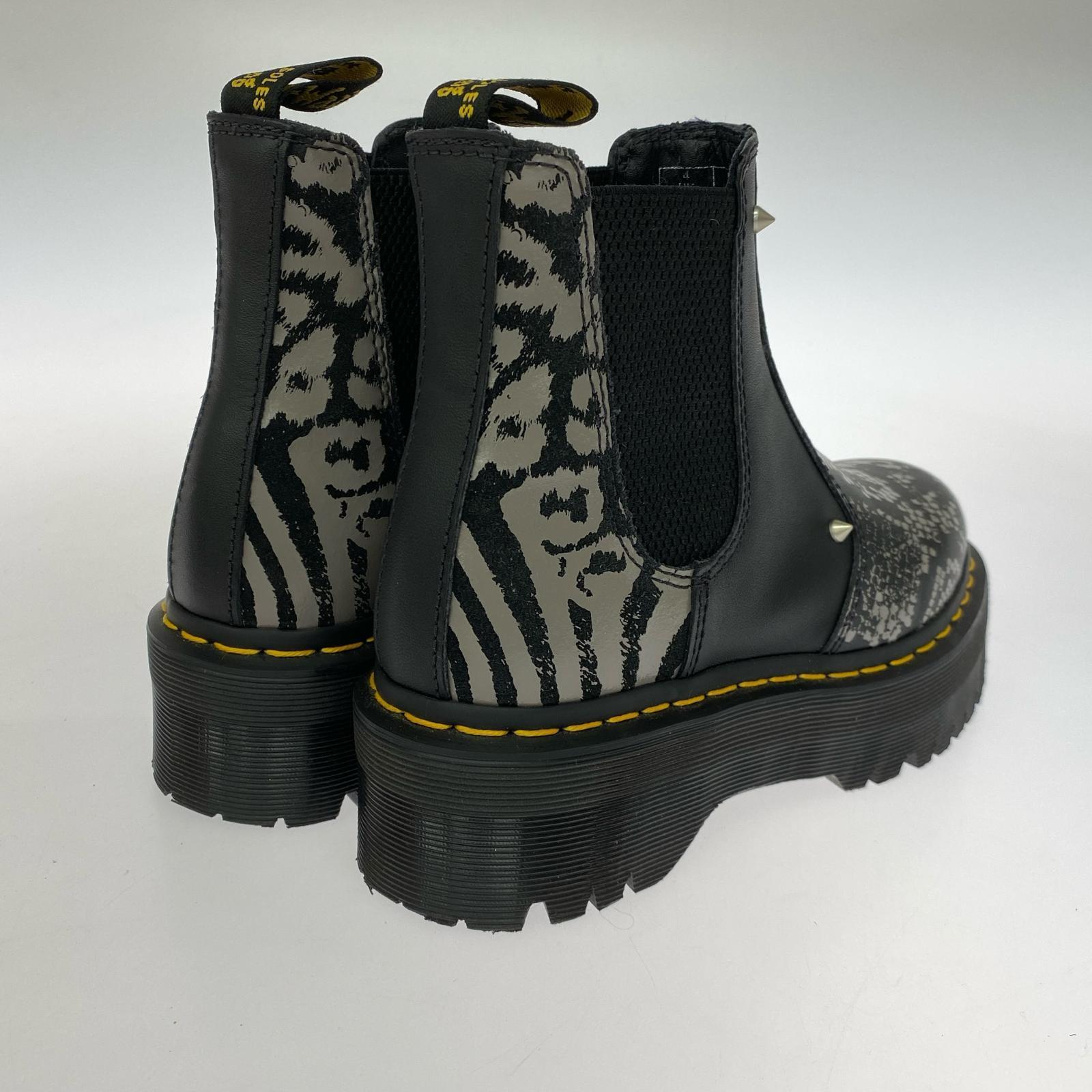 ブーツ QUAD CHELSEA BOOT 黒 37