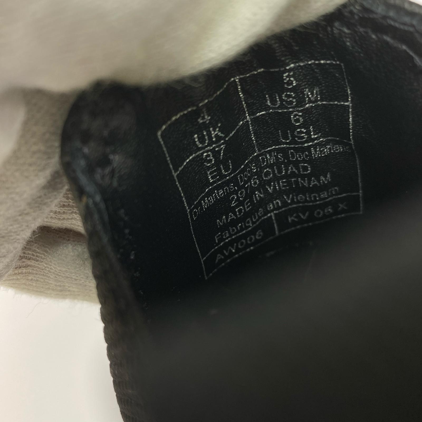 ブーツ QUAD CHELSEA BOOT 黒 37