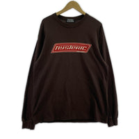 長袖Tシャツ HYSTERIC LOGO (L) L ブラウン