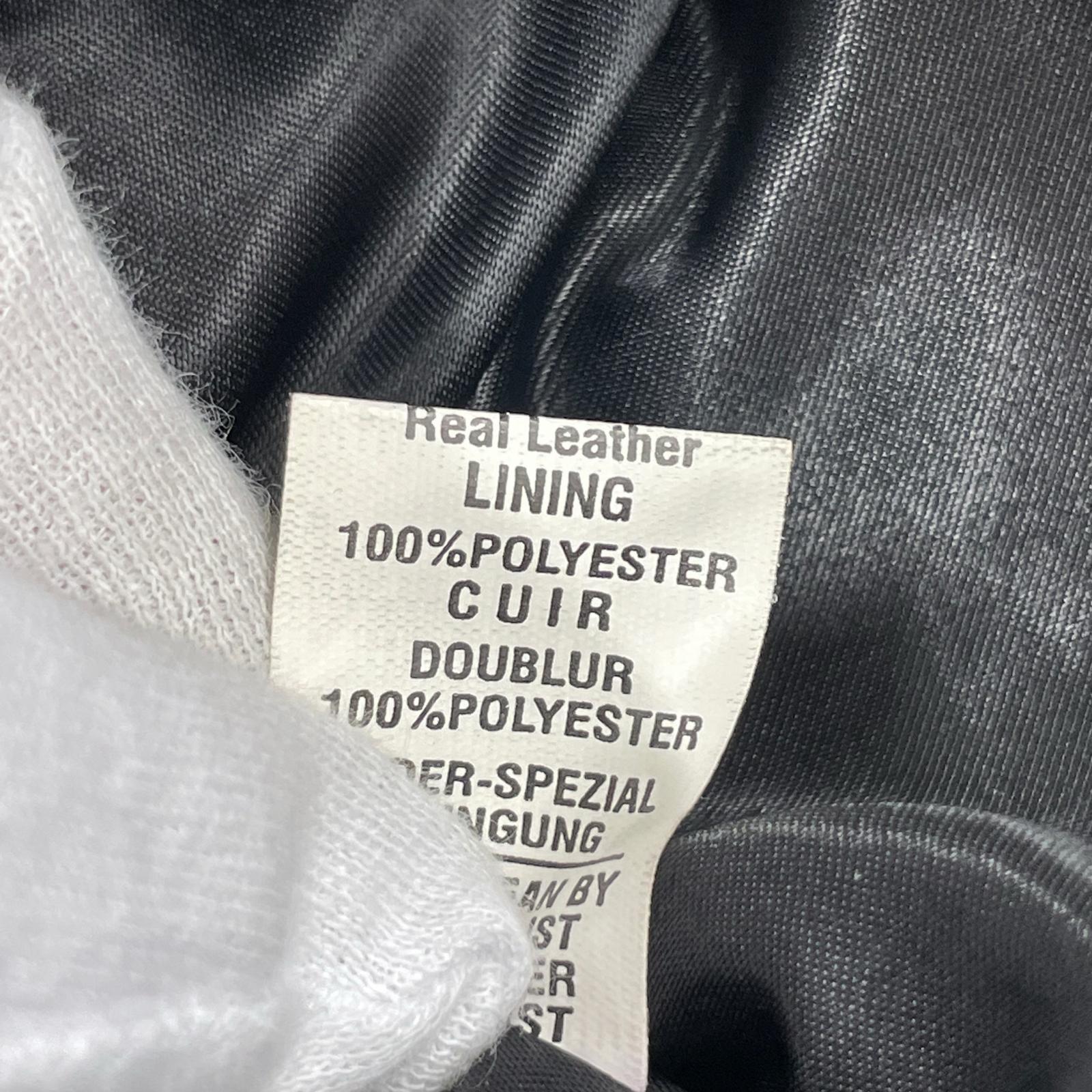 ライダースジャケット 63LEATHERS シングルライダース ブラック