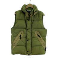 ダウンベスト 10AW Maroon Opaque Nylon Tela Down Gilet (S) S グリーン
