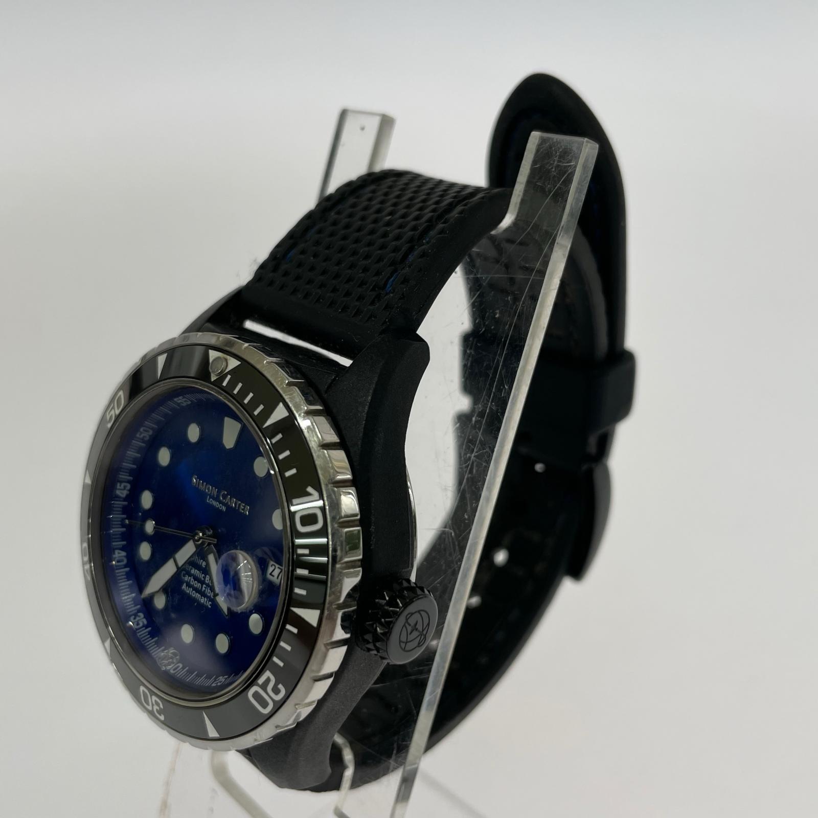 腕時計 SIMON CARTER SPR8215 BLUE