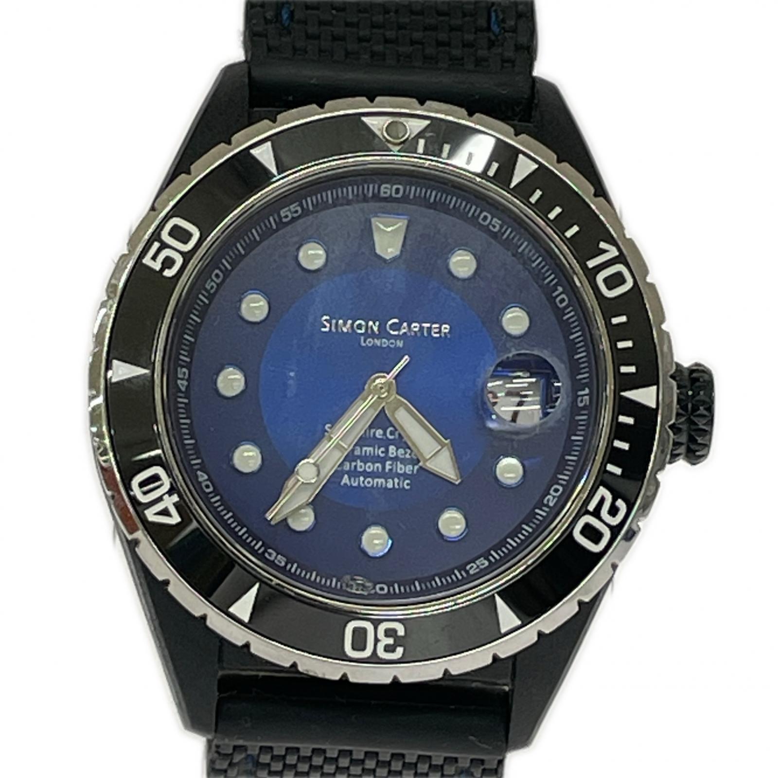 腕時計 SIMON CARTER SPR8215 BLUE