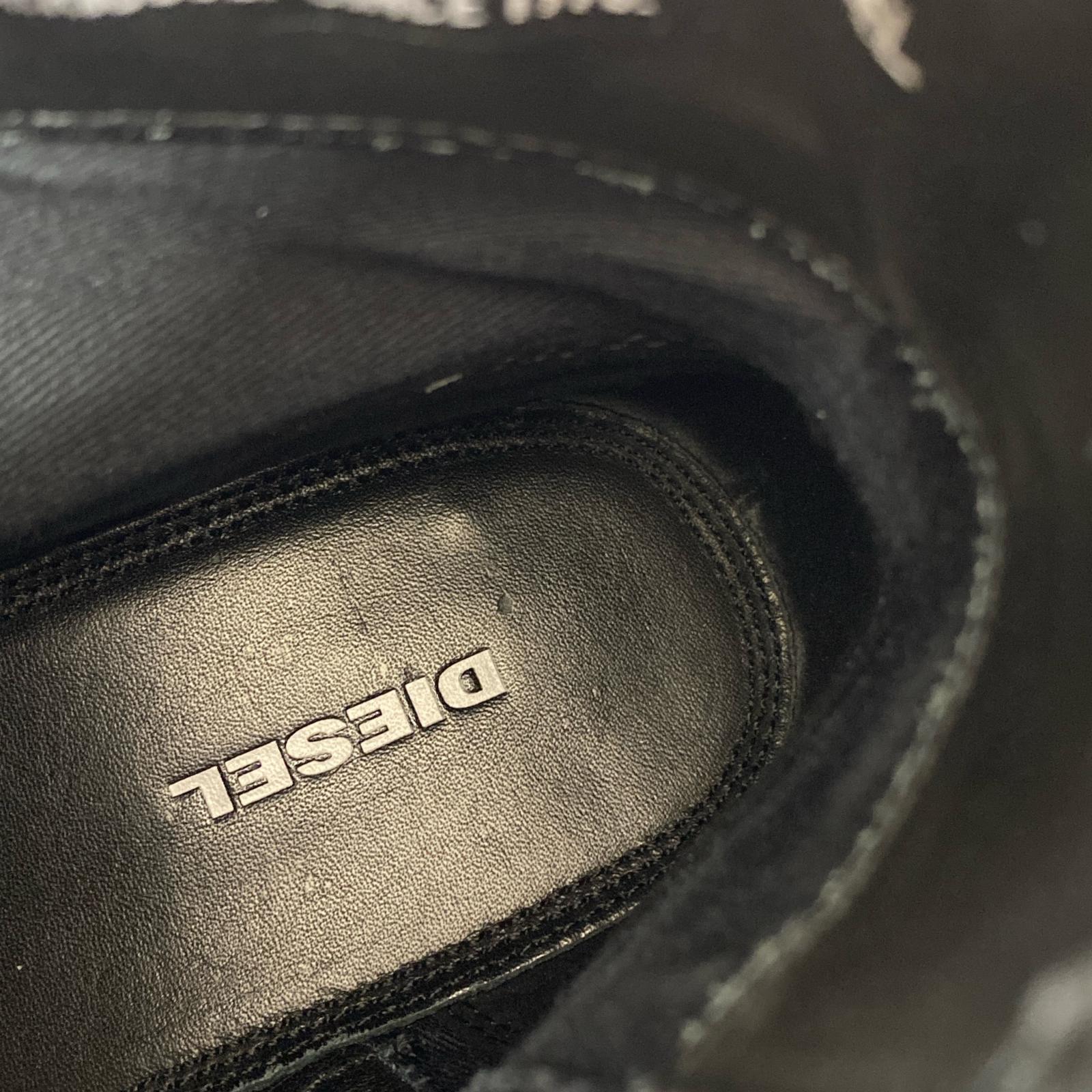 ブーツ レースアップブーツ 黒 24 24cm (US6 UK5 1/2 EU38) ブラック