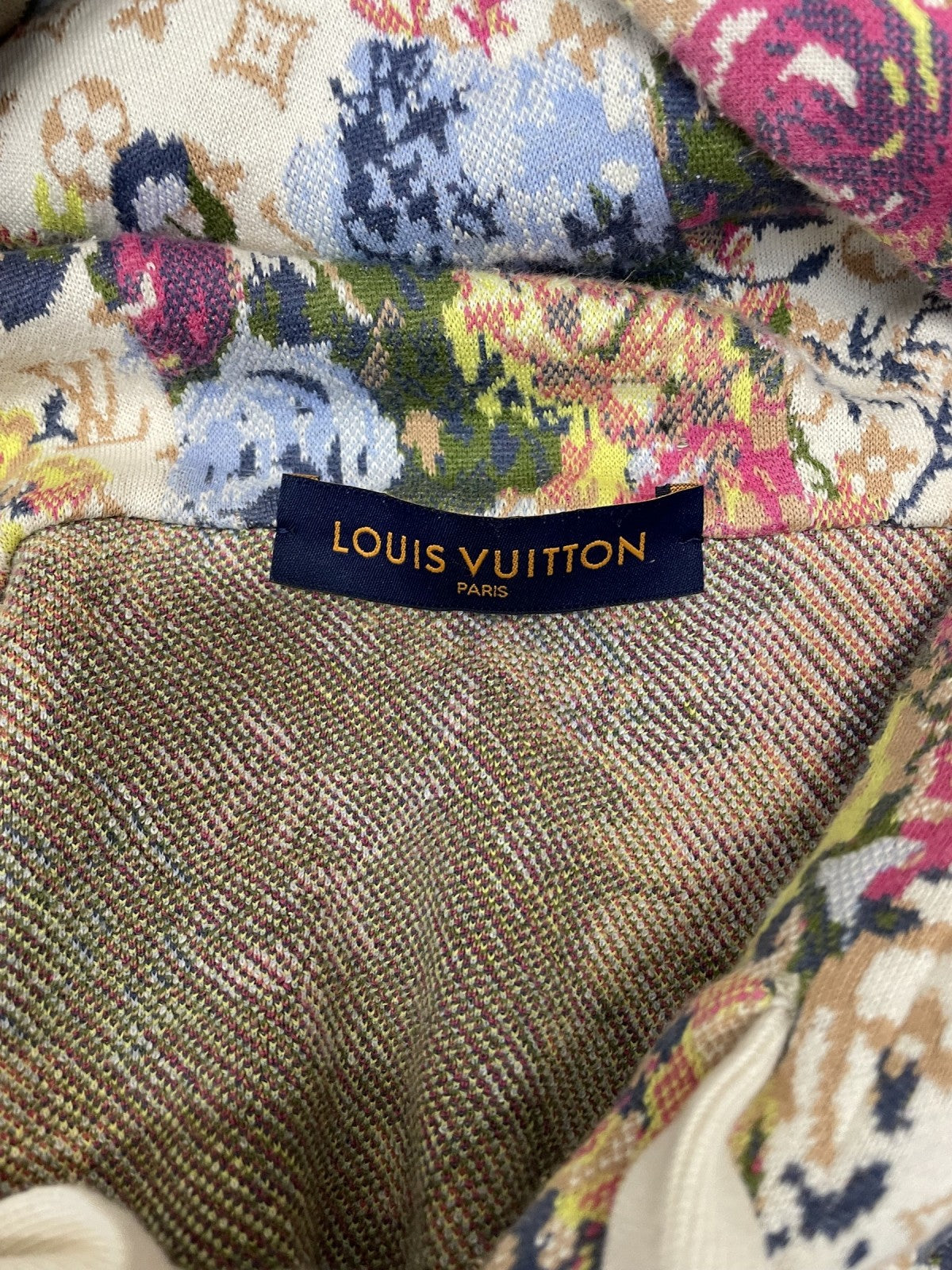 LOUIS VUITTON 22AW モノグラムフラワージャガードパーカー 4L マルチ