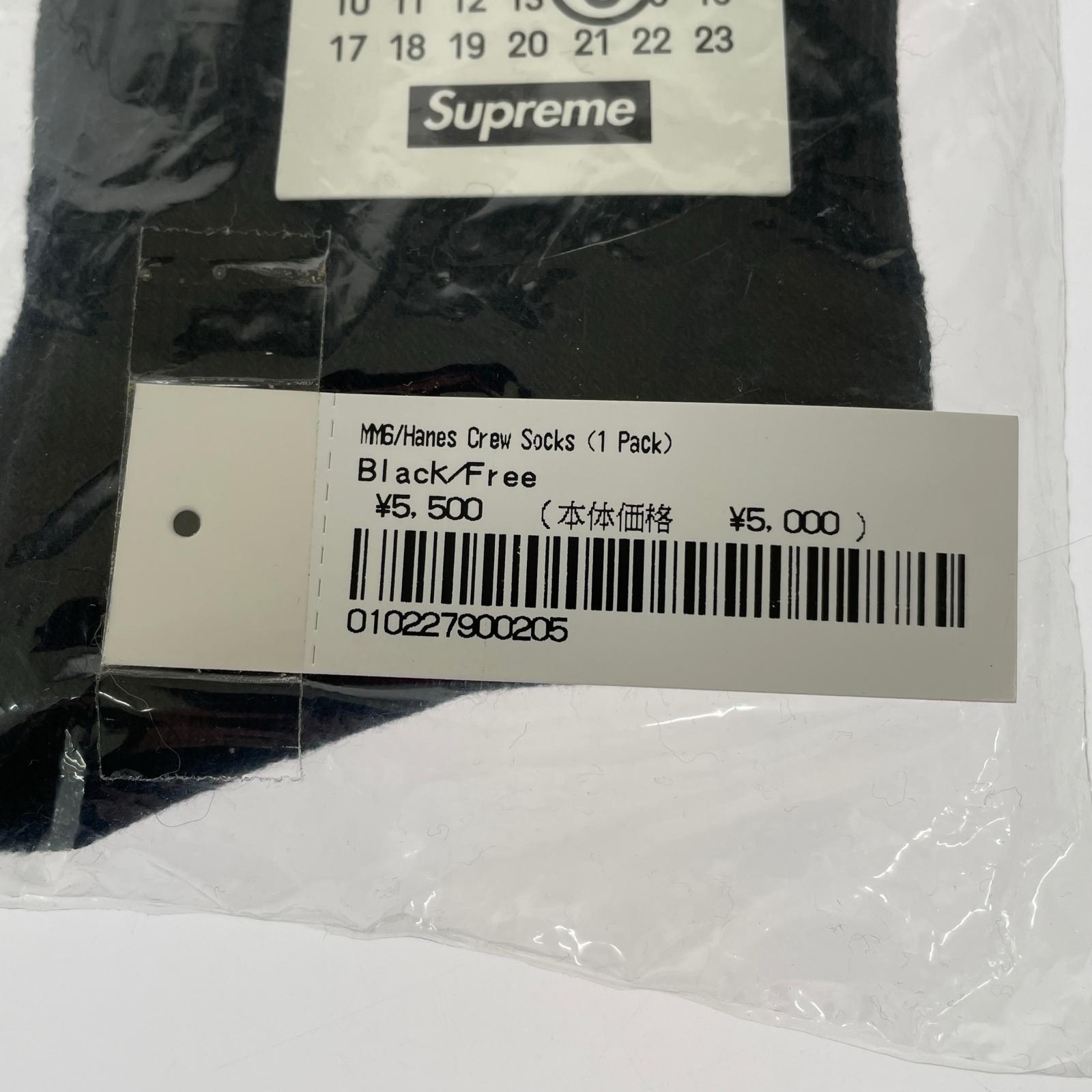 その他アクセサリー MM6/ソックス ブラック