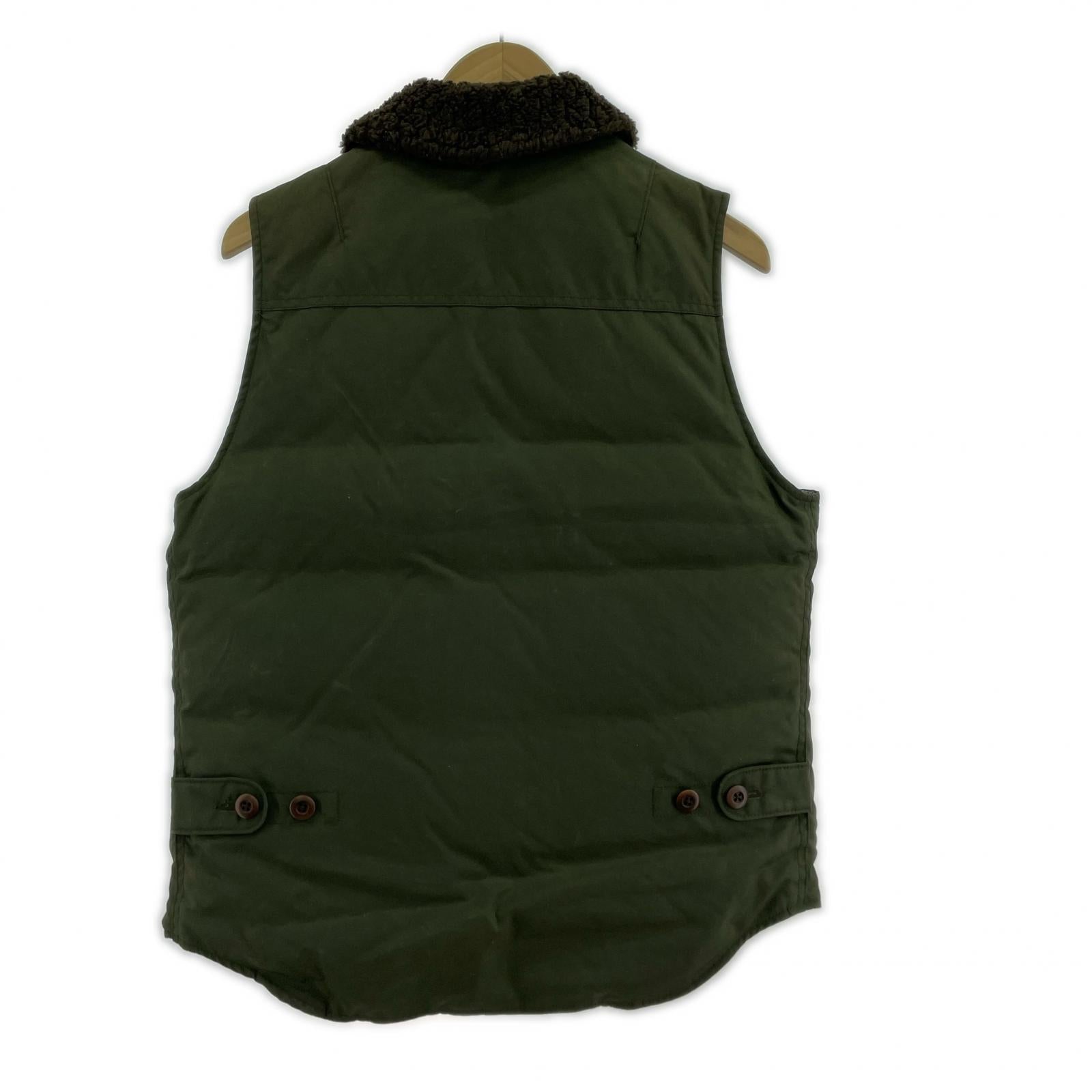 ダウンベスト COMME des GARCONS HOMME オイルド ダウンジャケット カーキ カーキ