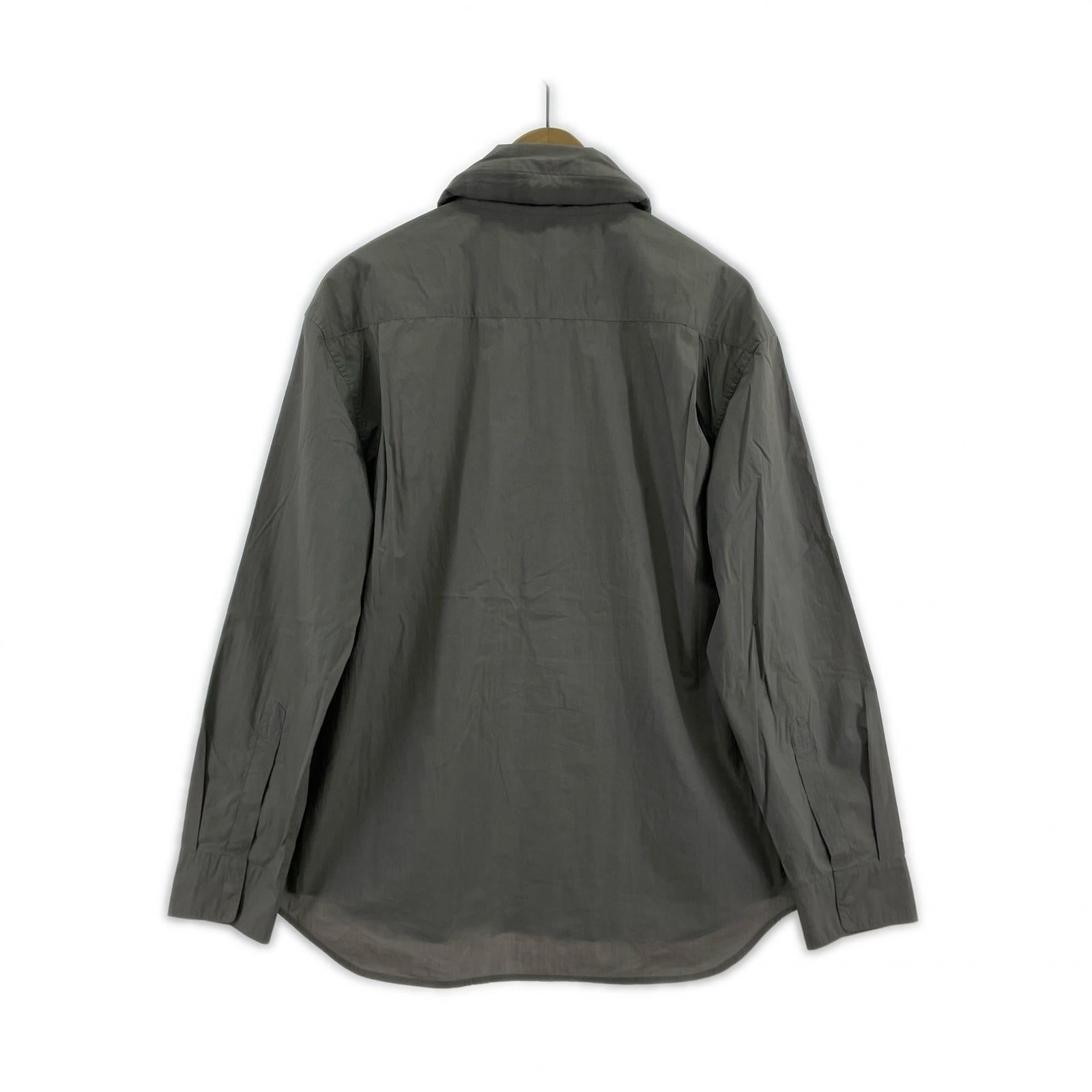 長袖シャツ POST ARCHIVE FACTION 4.0 SHIRT RIGHT S グレー