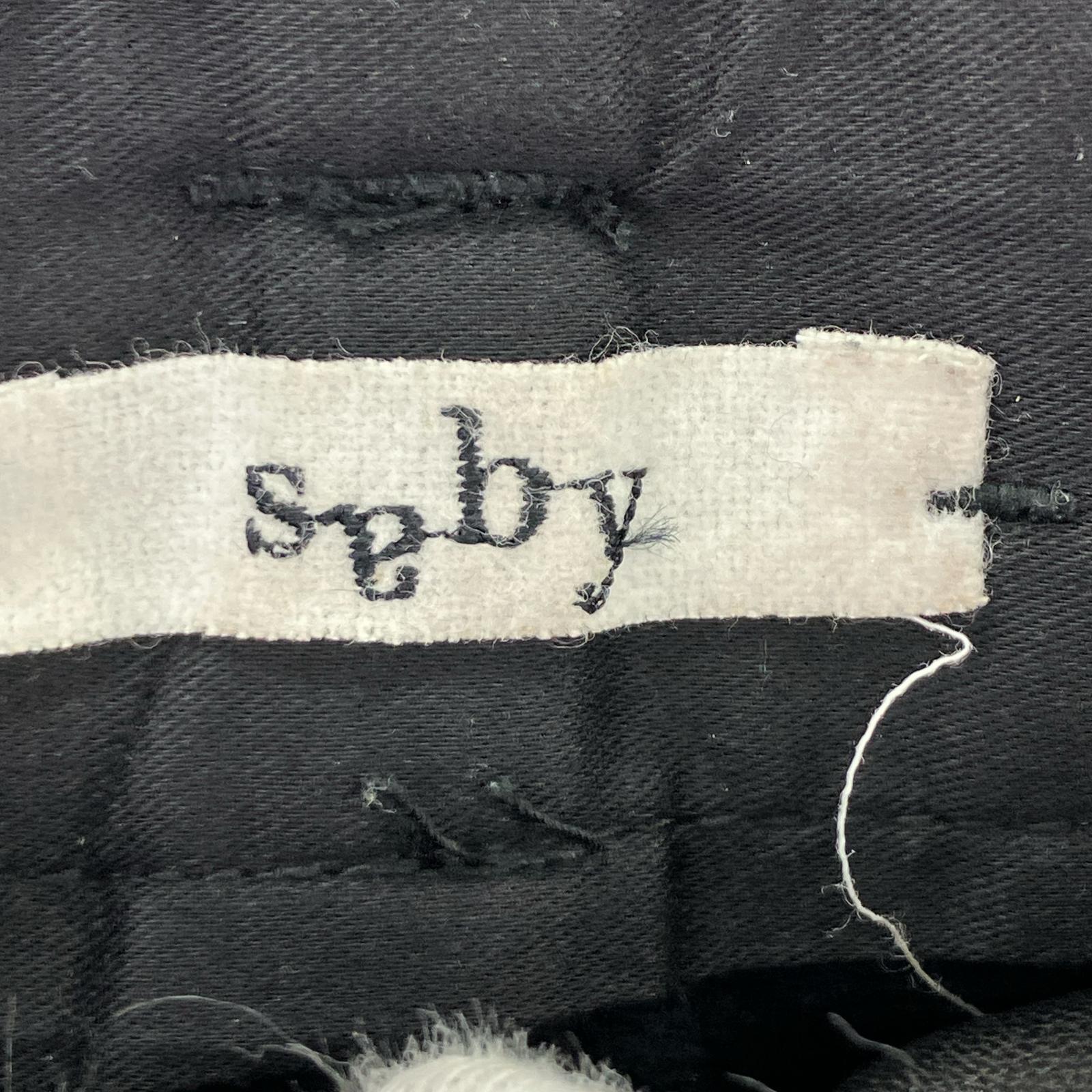 パンツ SUPER BIG PANTS -WASHABLE LAMB SKIN ブラック