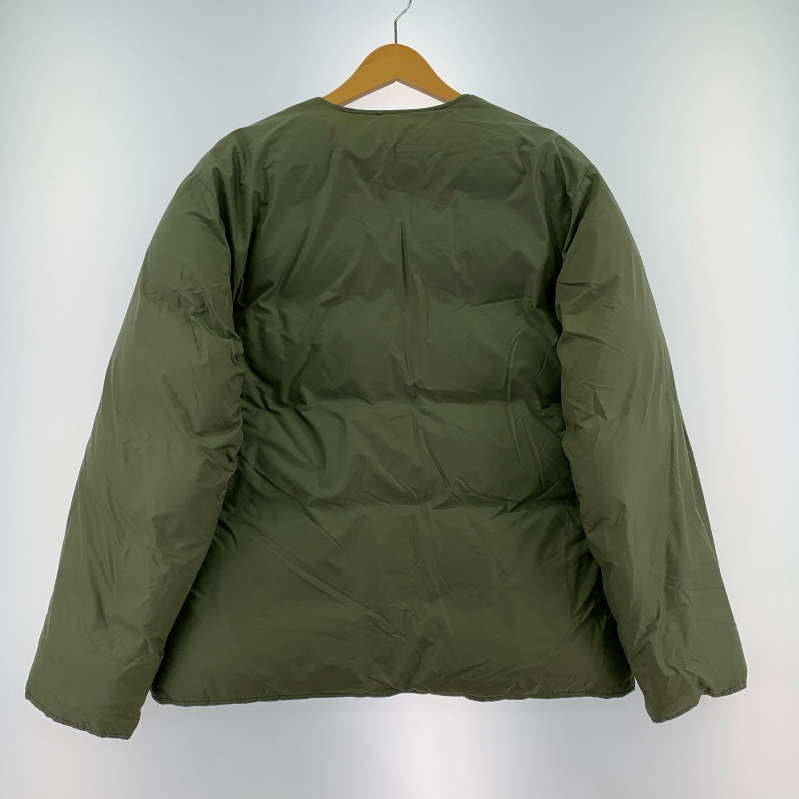 ダウンベスト 90s GERRY ノーカラー フィックスロック ダウンジャケット (M) M