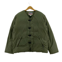 ダウンベスト 90s GERRY ノーカラー フィックスロック ダウンジャケット (M) M