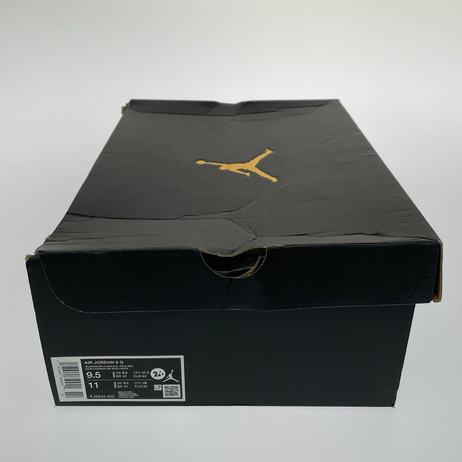 シューズ AIR JOREDAN 9G 27.5cm 27.5cm (US9 1/2 UK9 EU45) ブラック