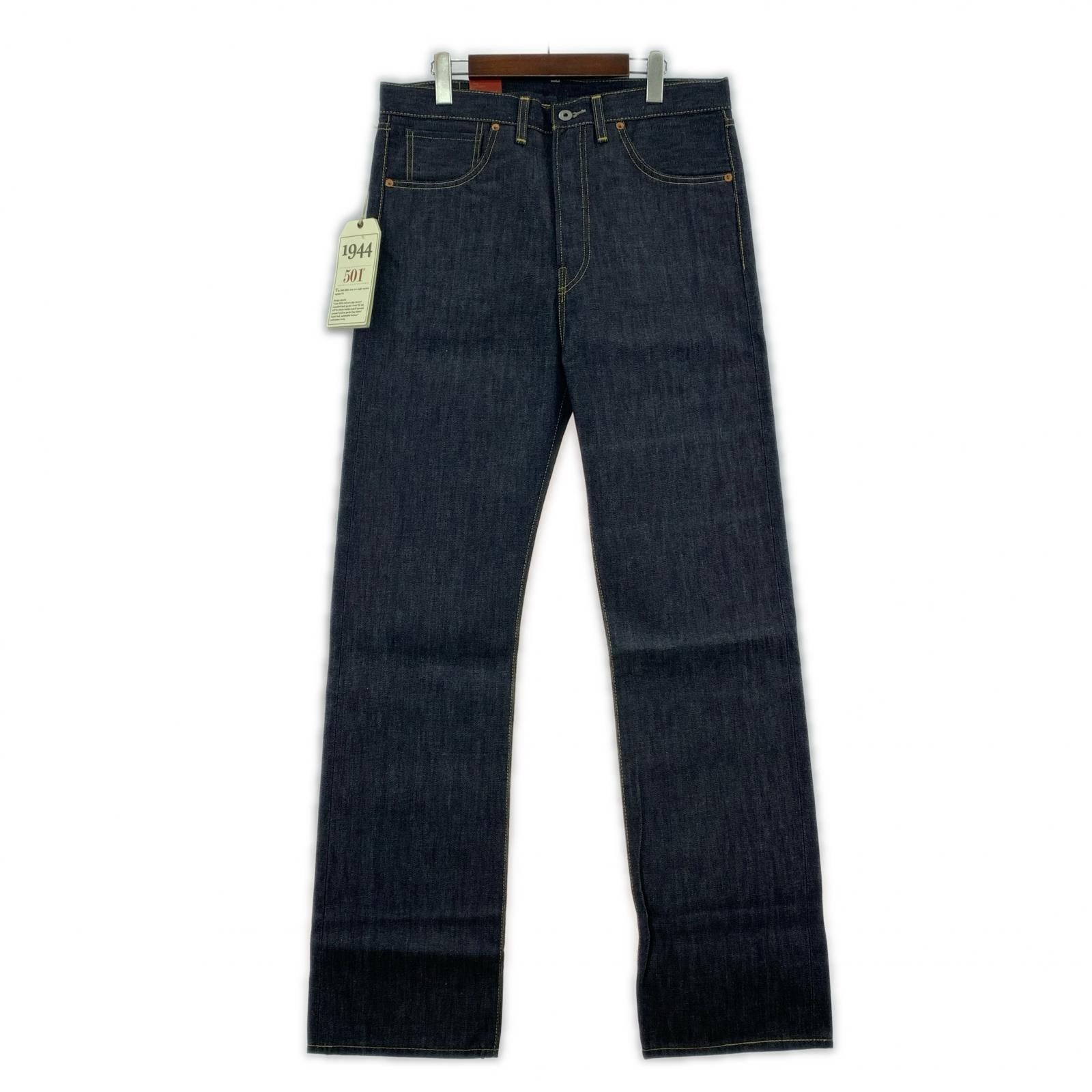 デニムパンツ S501XX 1944モ 大戦モデル MADE IN USA W33 L34 33 ネイビー