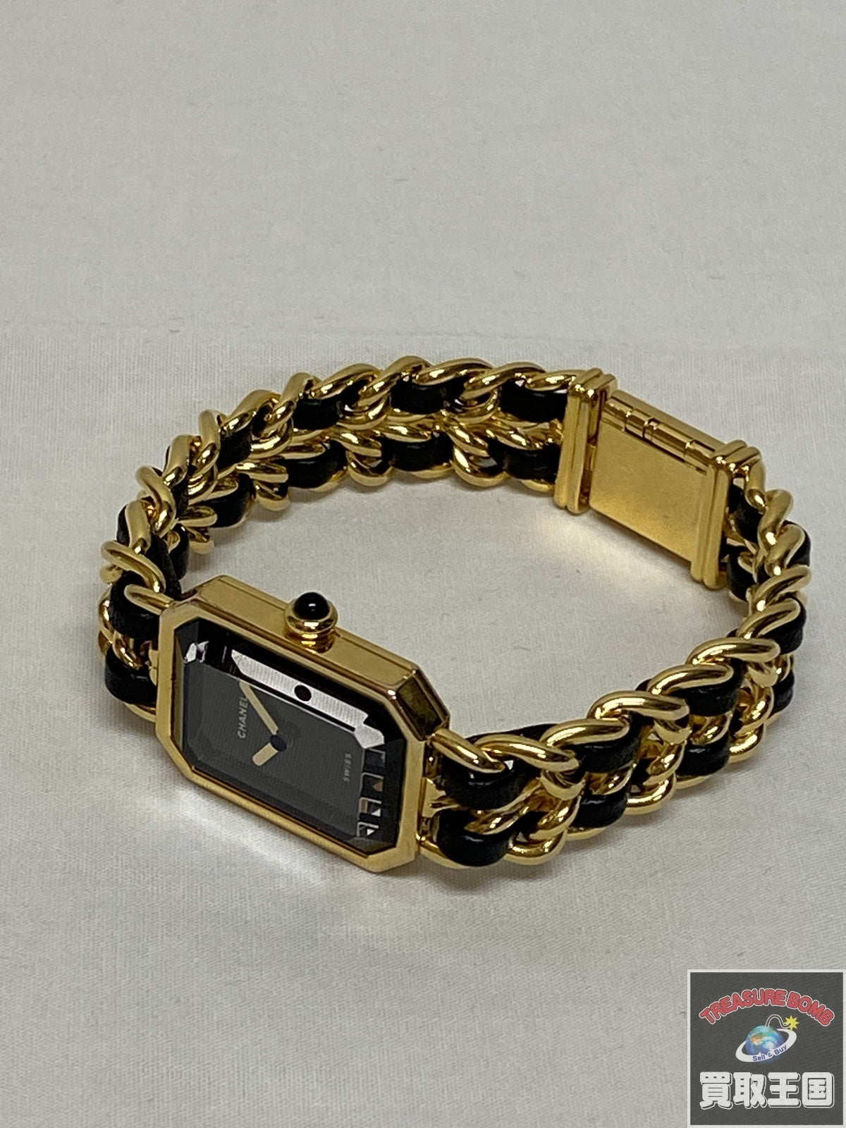 CHANEL/プルミエールL/QZ/H0001/レザーベルト社外 H0001 腕時計