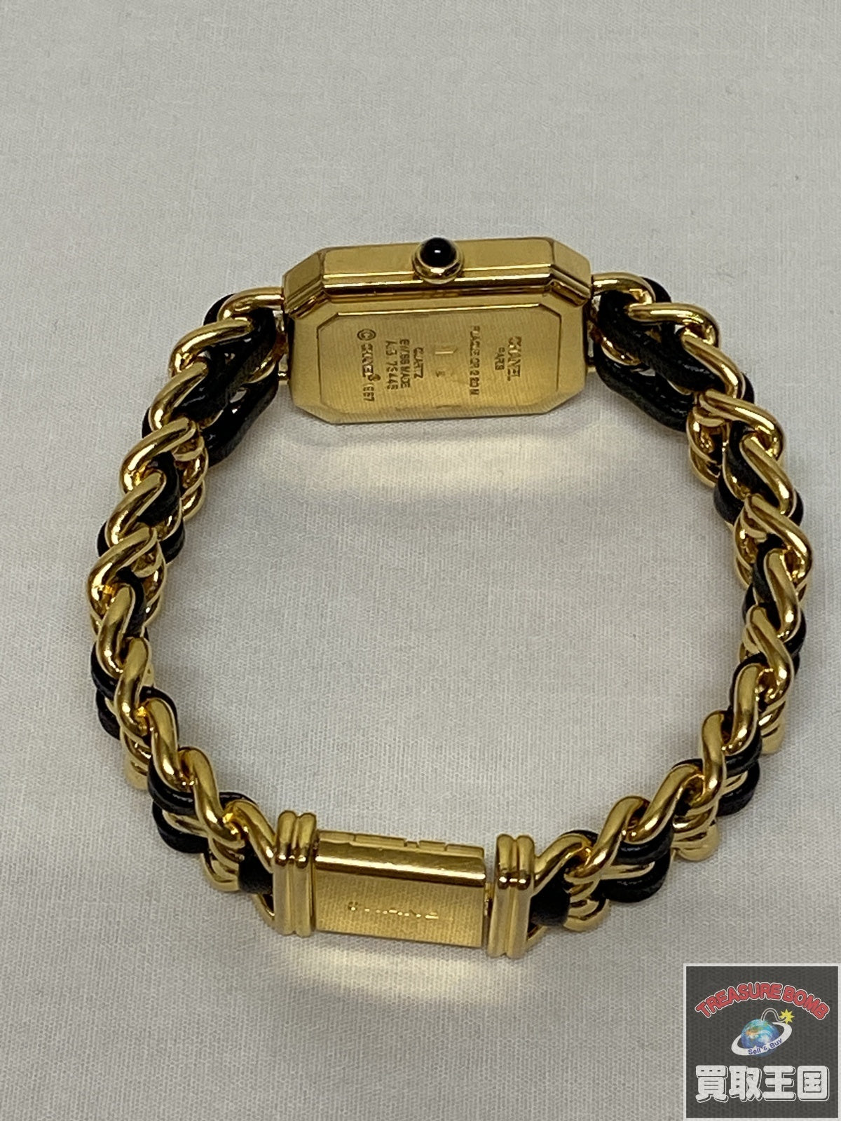CHANEL/プルミエールL/QZ/H0001/レザーベルト社外 H0001 腕時計