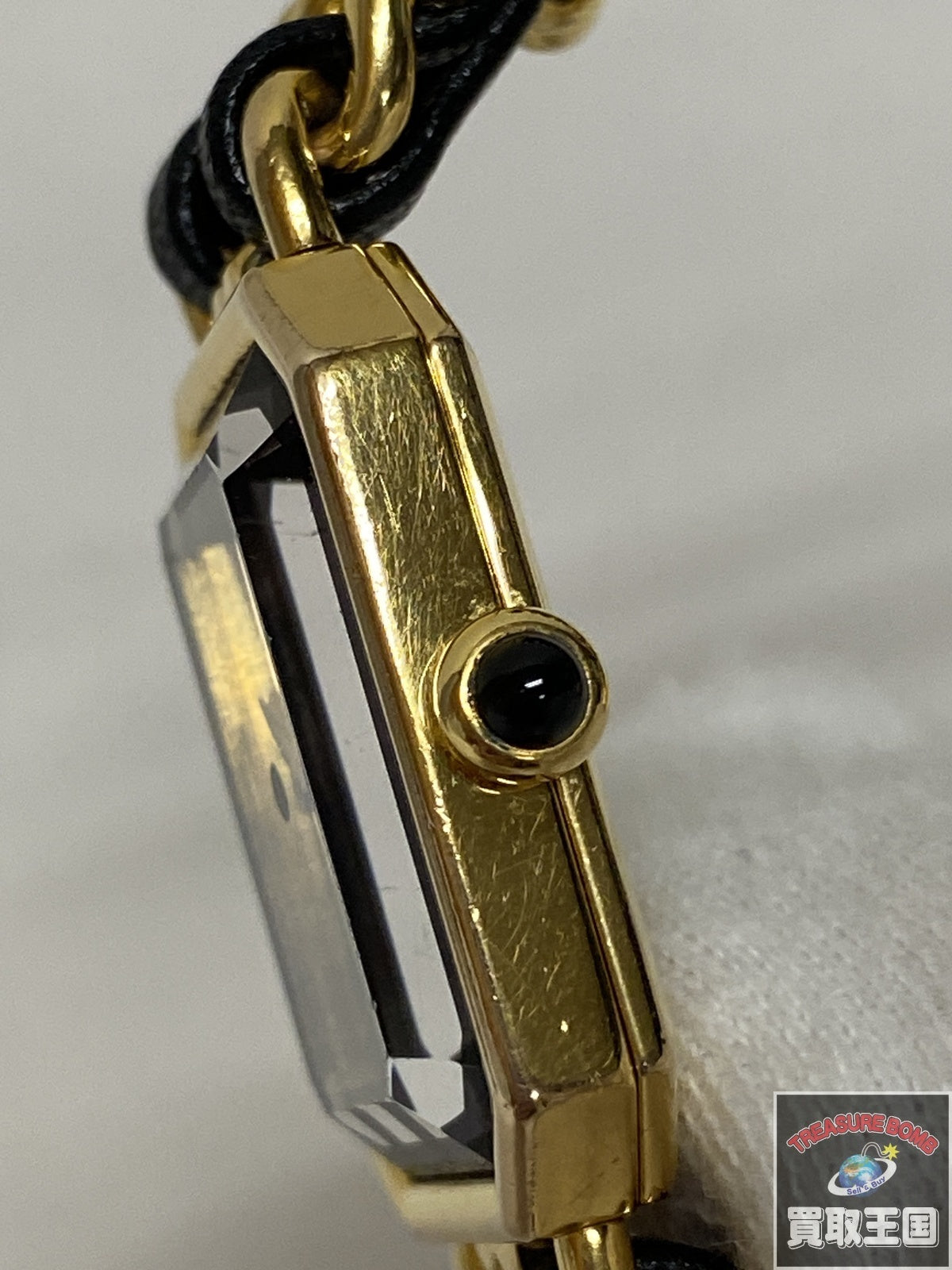 CHANEL/プルミエールL/QZ/H0001/レザーベルト社外 H0001 腕時計