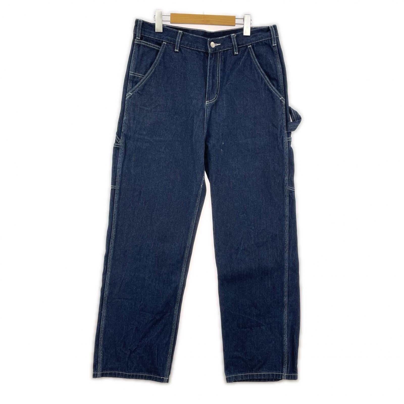 デニムパンツ OKONKWO デニムワークパンツ 36 IDG L ブルー