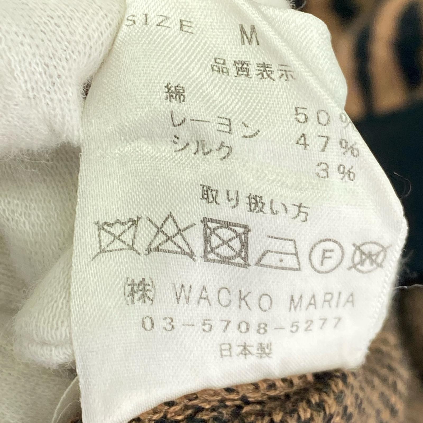 ポロシャツ 22SS LEOPARD KNIT JACQUARD POLOSHIRT