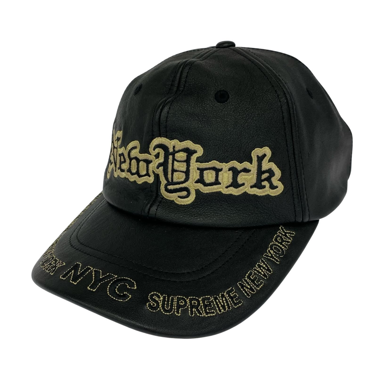 キャップ Supreme 25AW NYC SUPREM キャップ 黒 ブラック