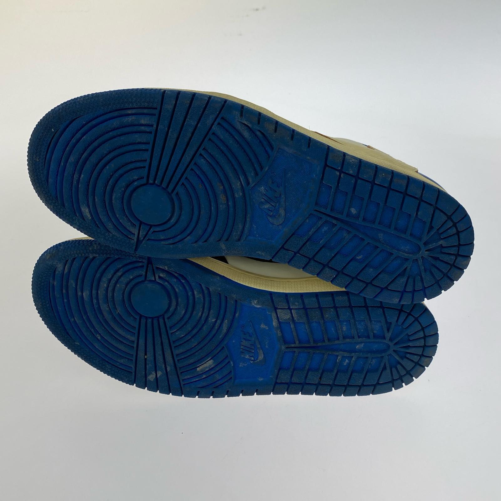 スニーカー NIKE TRAVIS SCOTT FRAGMENT DESIGN AIR JORDAN 1 LOW DM7866-140 (24.5)