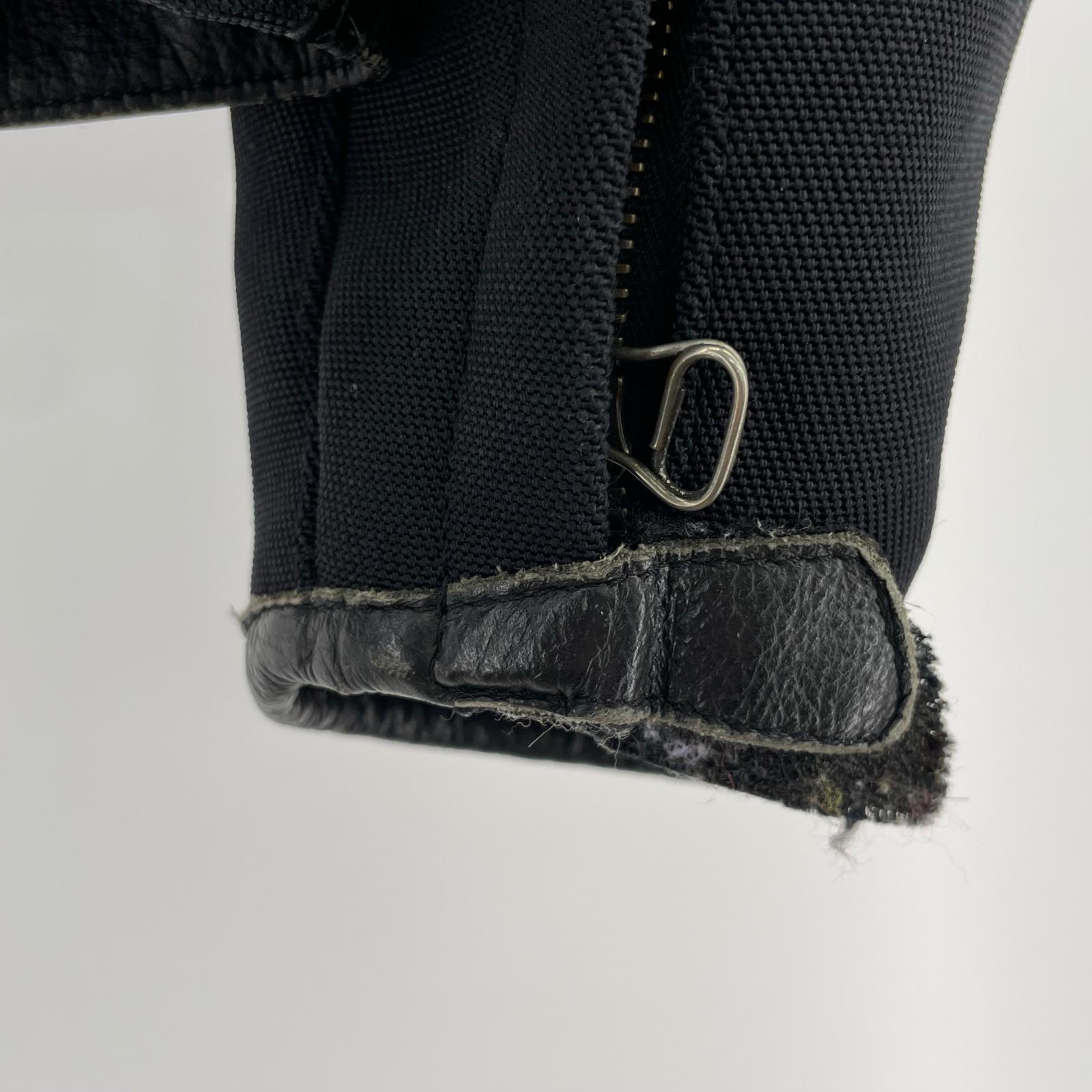 ライダースジャケット Dainese プロテクター付きレザーライディングジャケット 黒 ブラック