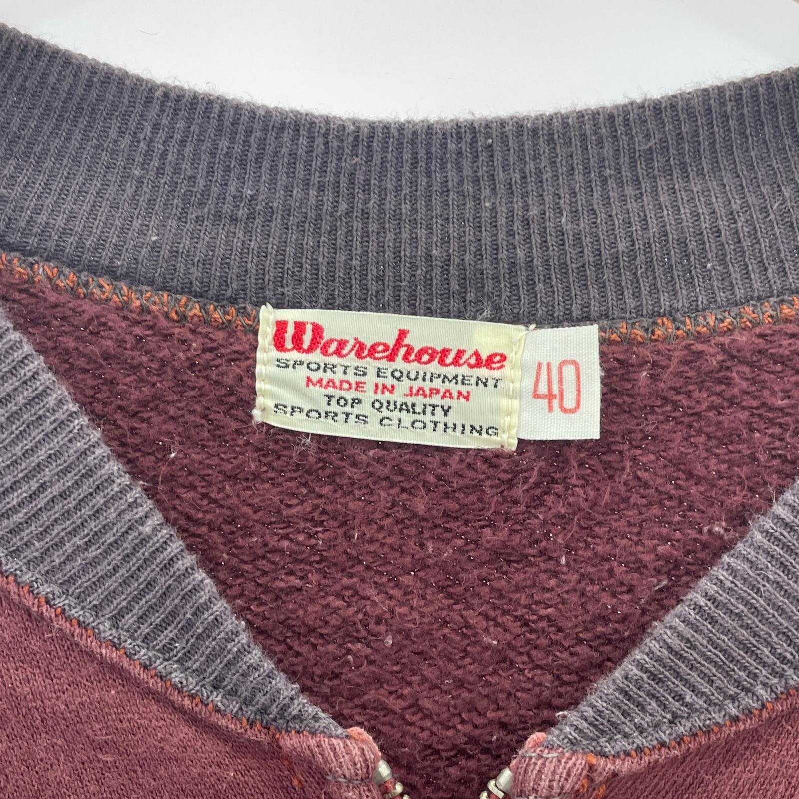 スウェット 2-TONE FULL ZIP SWEAT 40