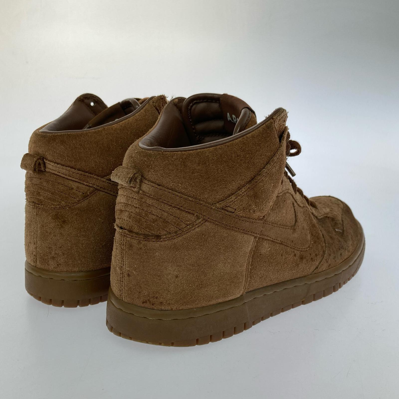 スニーカー ×A.P.C DUNK HIGH 08 NRG ブラウン 27cm (US9 UK8 1/2 EU44) ブラウン