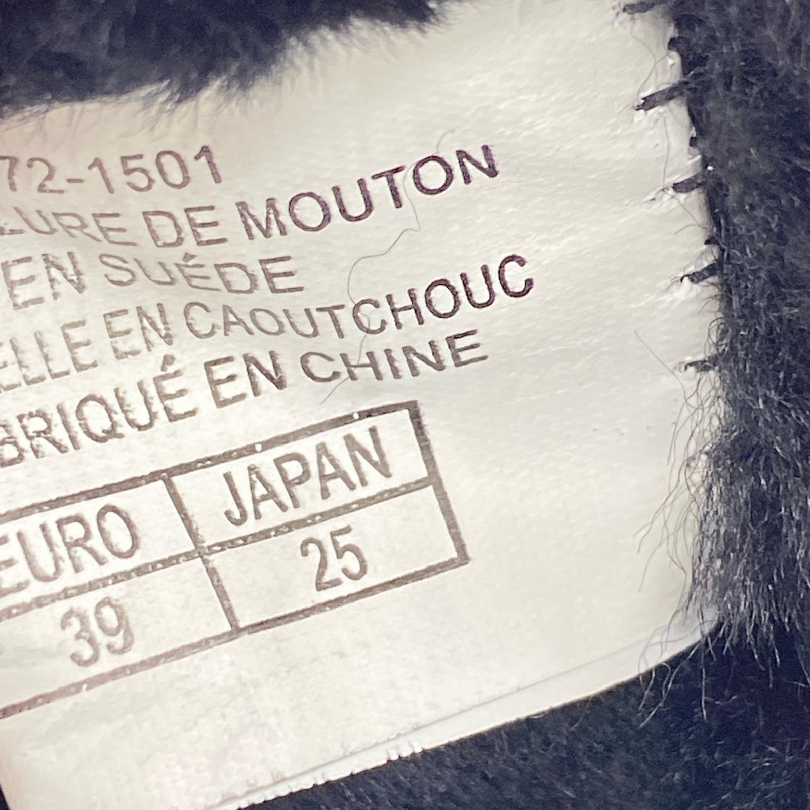 ブーツ Paterson Lo ムートンブーツ 黒 (25.0) 25cm (US7 UK6 1/2 EU40) ブラック