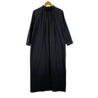 ワンピース cotton double stand collar (2) 2 ブラック
