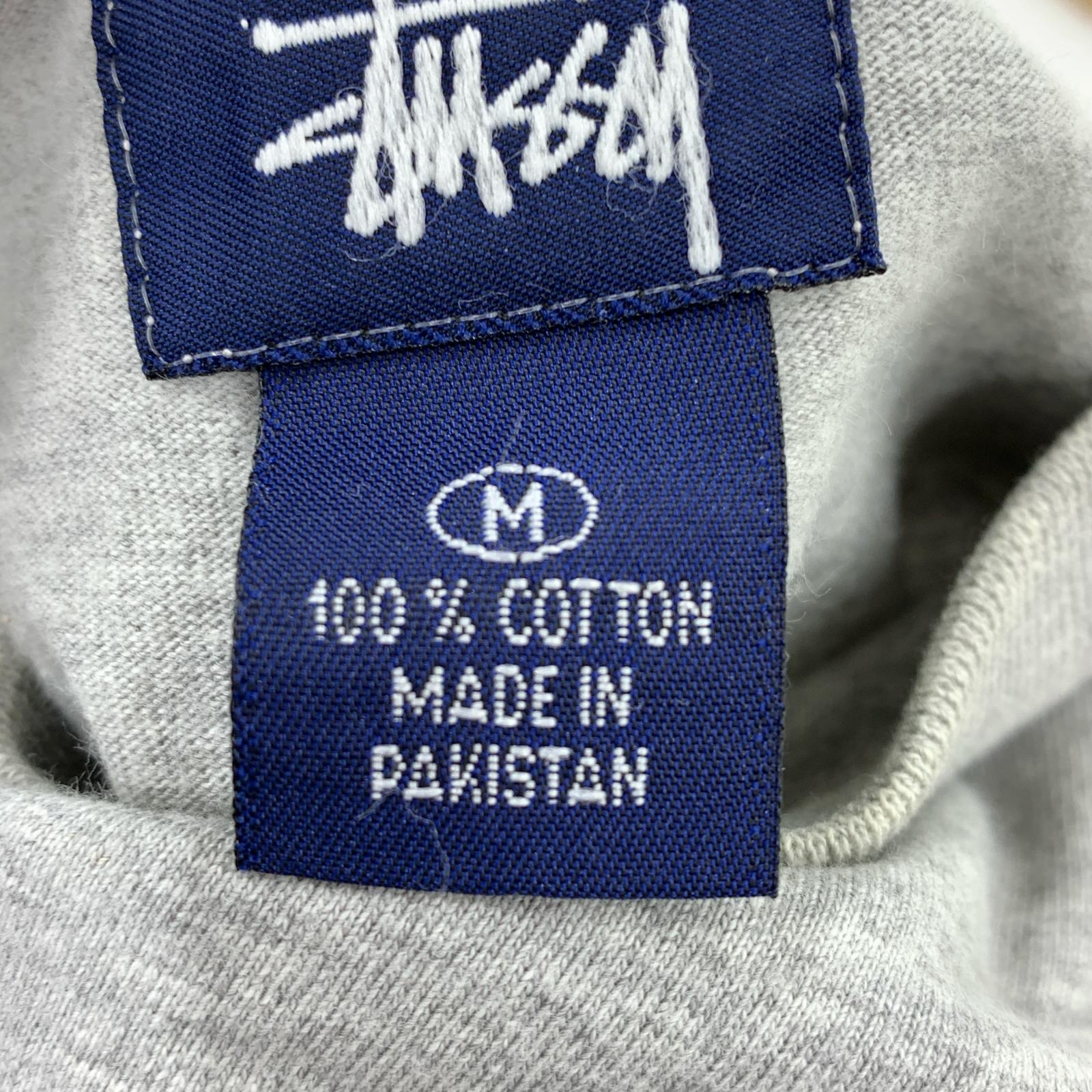 半袖Tシャツ STUSSY SS無地T (M) M グレー