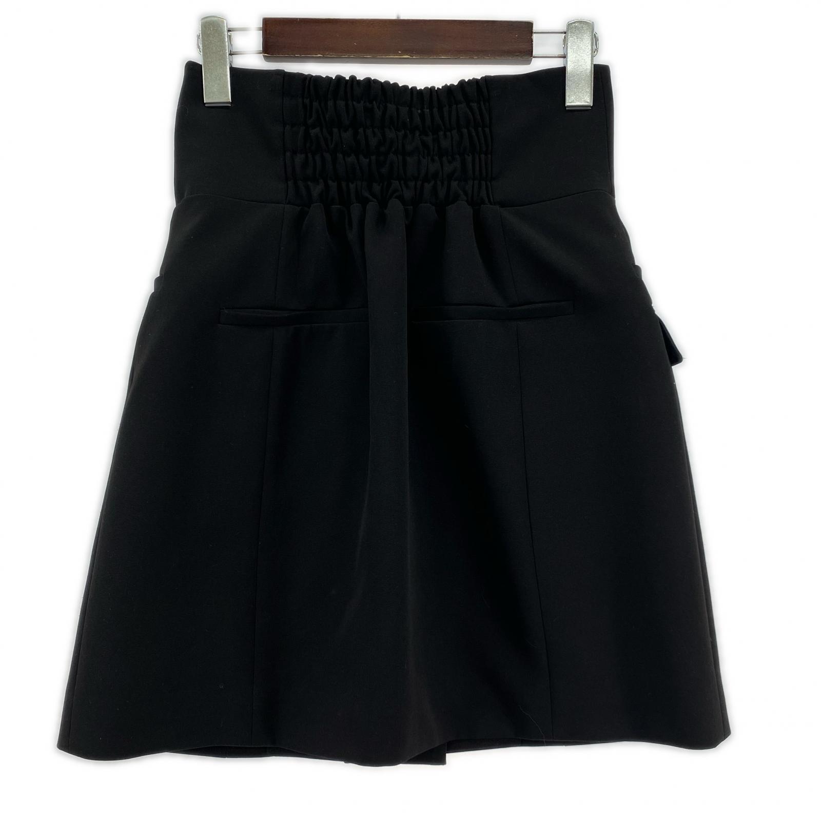 スカート 3WAY LIKE JACKET SET SKIRT 黒 S ブラック