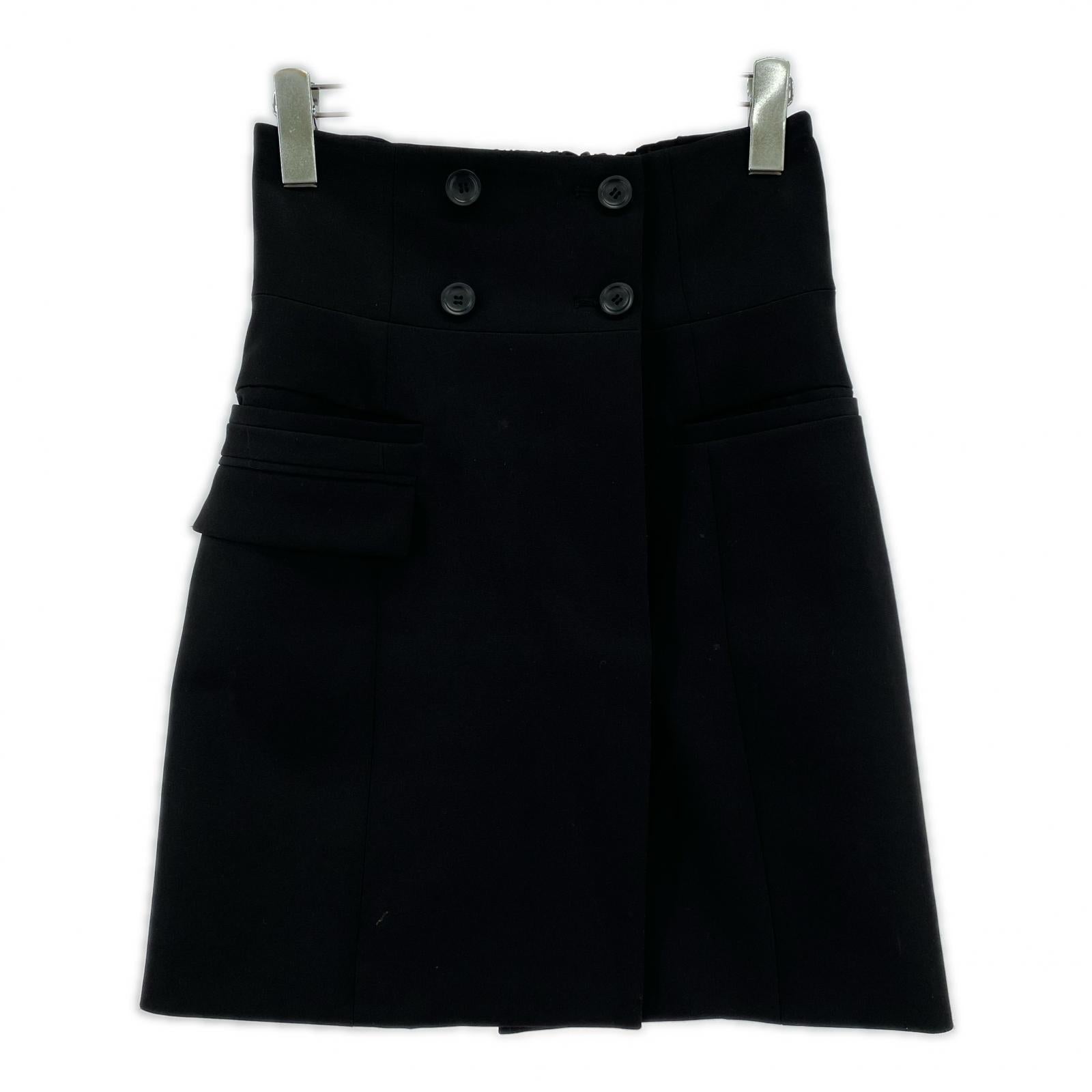 スカート 3WAY LIKE JACKET SET SKIRT 黒 S ブラック