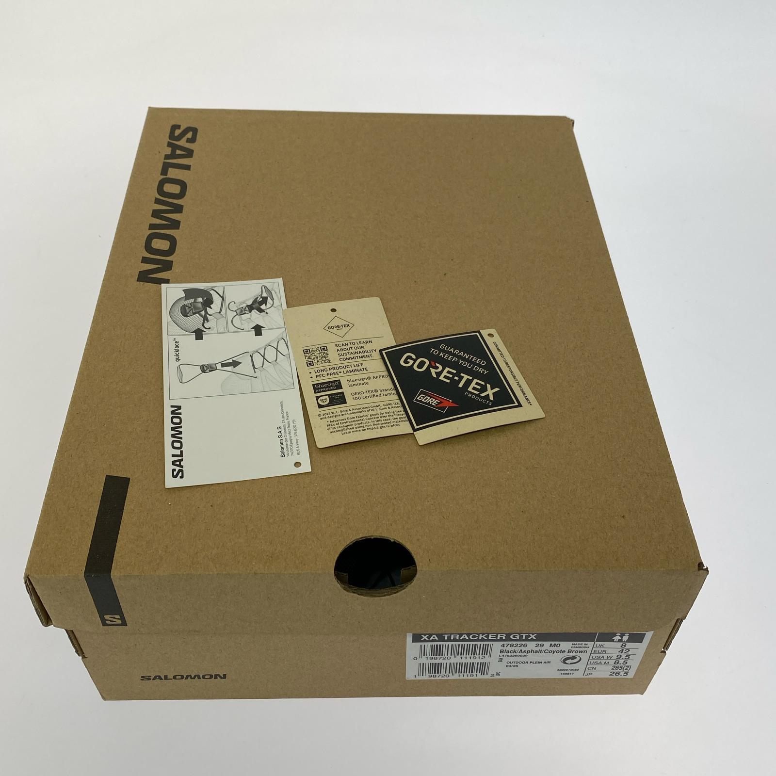 スニーカー SALOMON XA TRACKER GTX 478226 (26.5)
