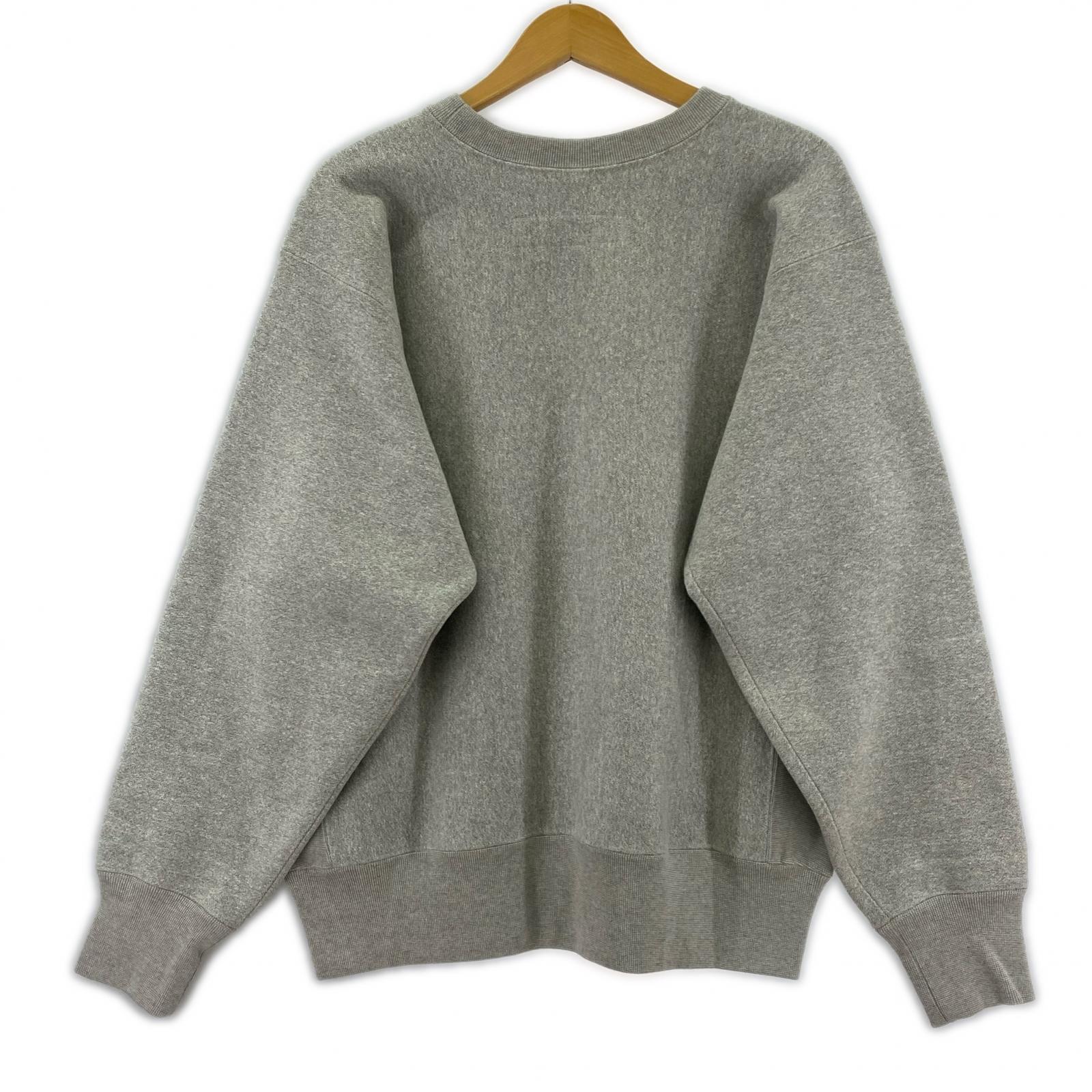 スウェット WAIPER PREMIUM USMAクルーネック M グレー