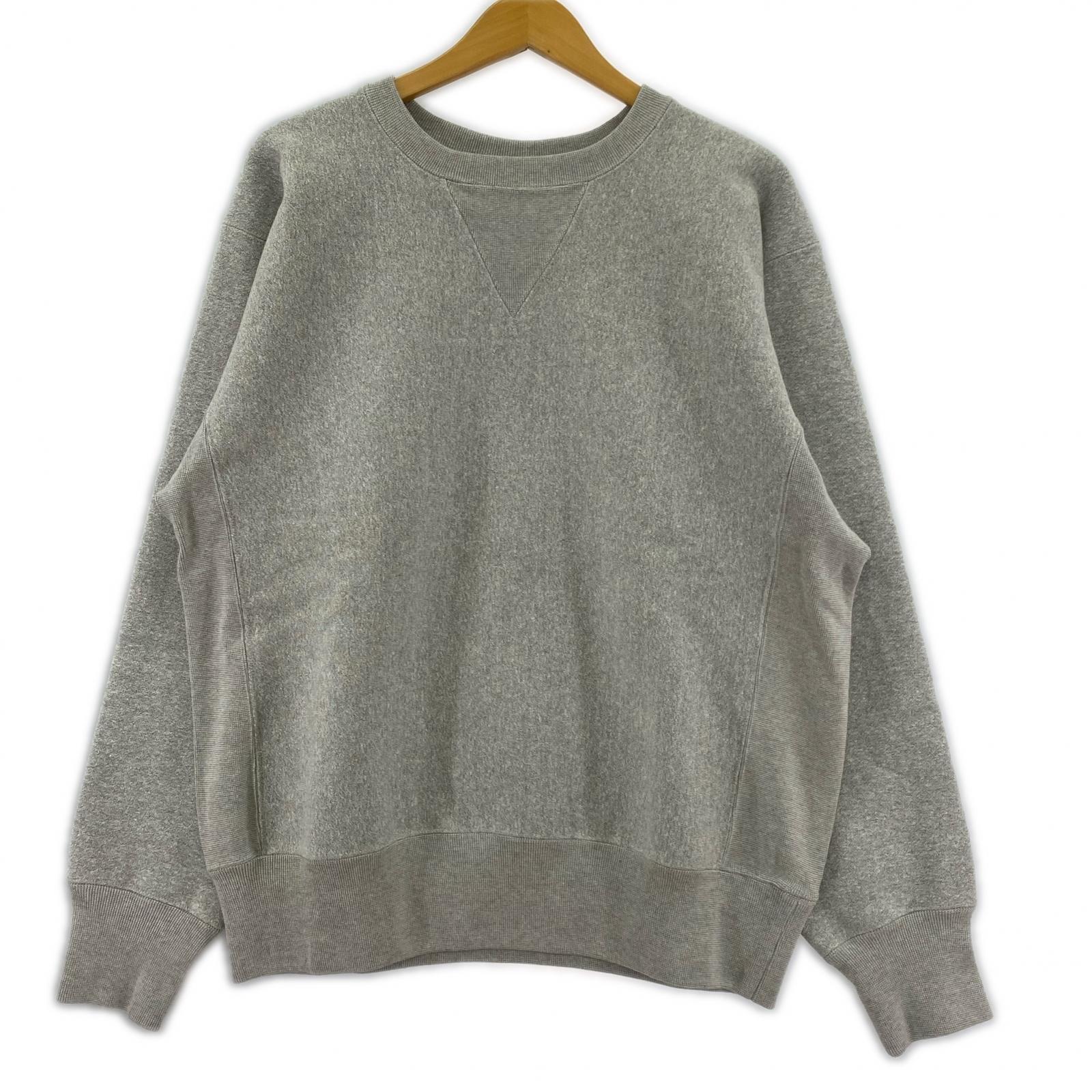 スウェット WAIPER PREMIUM USMAクルーネック M グレー