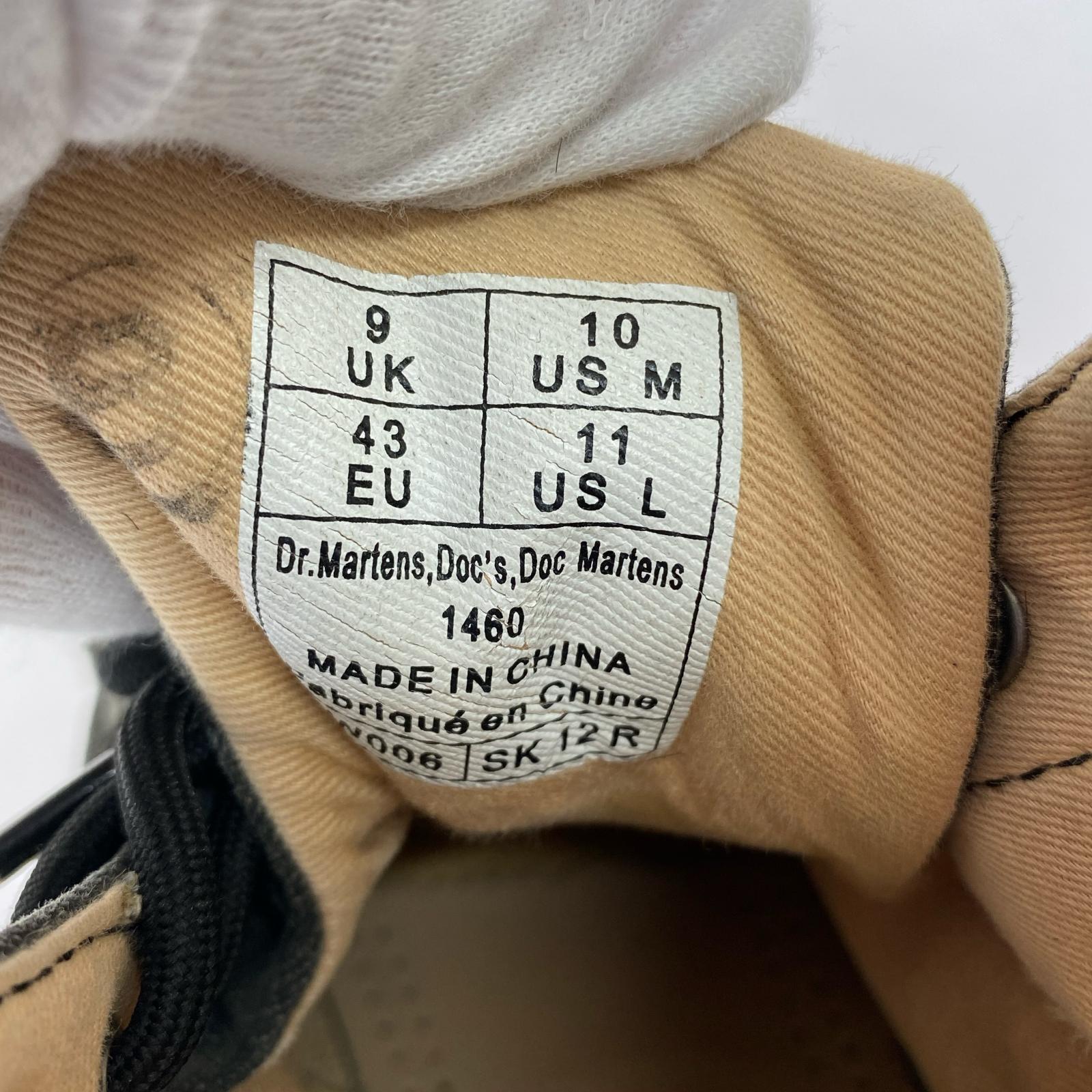 ブーツ 8ホール ブーツ UK9 グレー