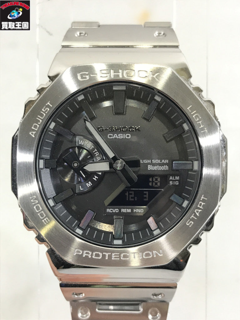 腕時計 GM-B2100D-1AJF フルメタル Bluetooth搭載 電波ソーラー