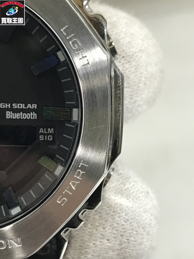 腕時計 GM-B2100D-1AJF フルメタル Bluetooth搭載 電波ソーラー