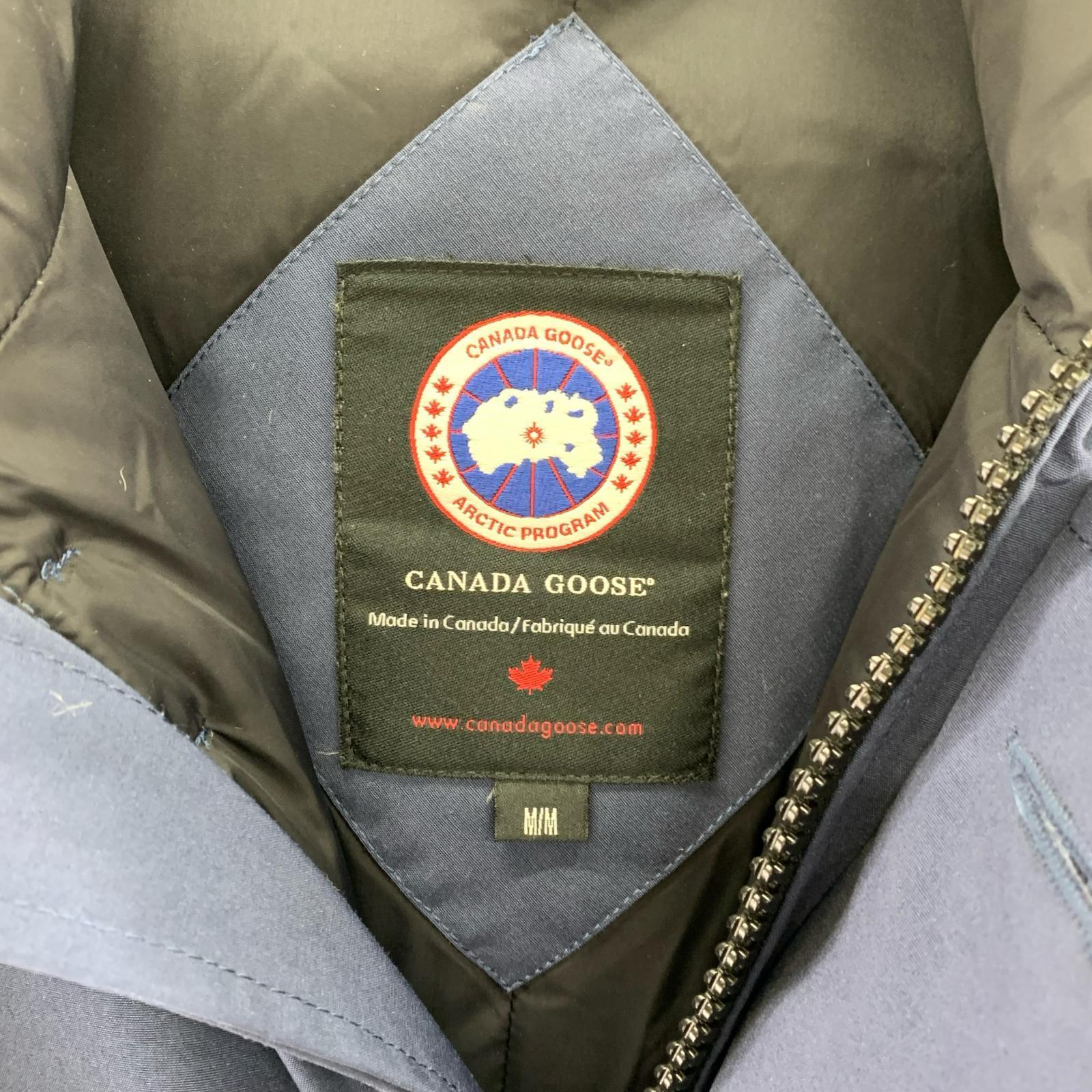 ダウンジャケット JASPER PARKA 青 M ブルー