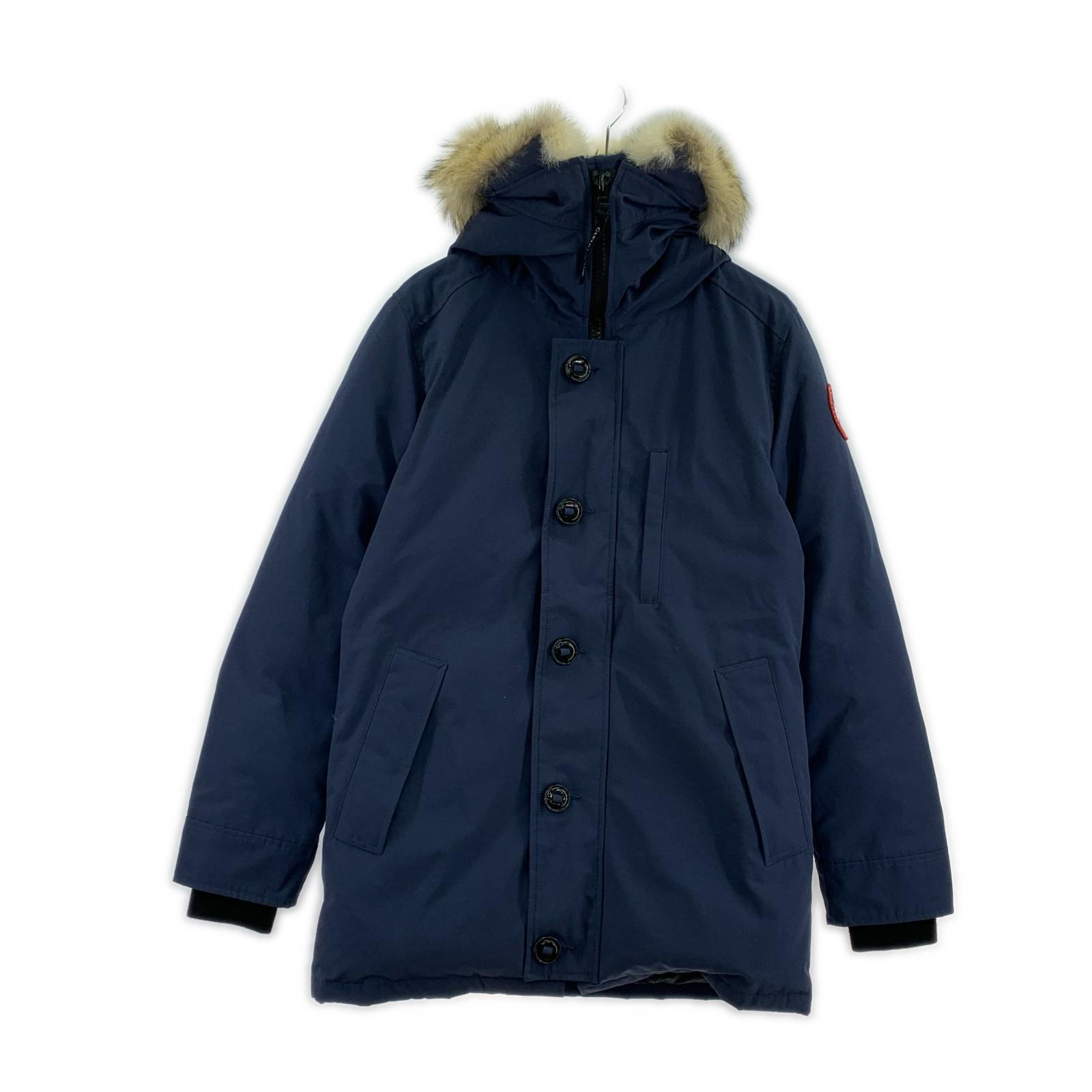 ダウンジャケット JASPER PARKA 青 M ブルー
